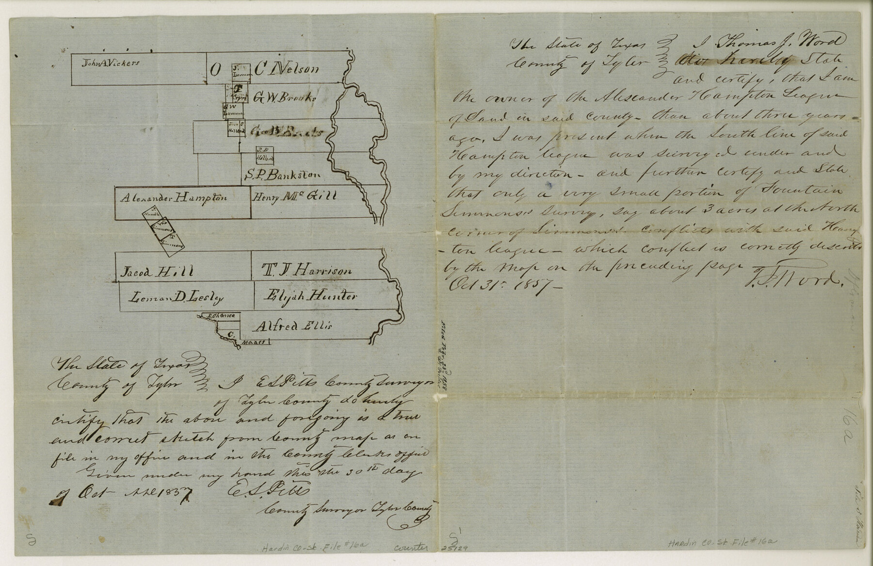 25129, Hardin County Sketch File 16a, General Map Collection