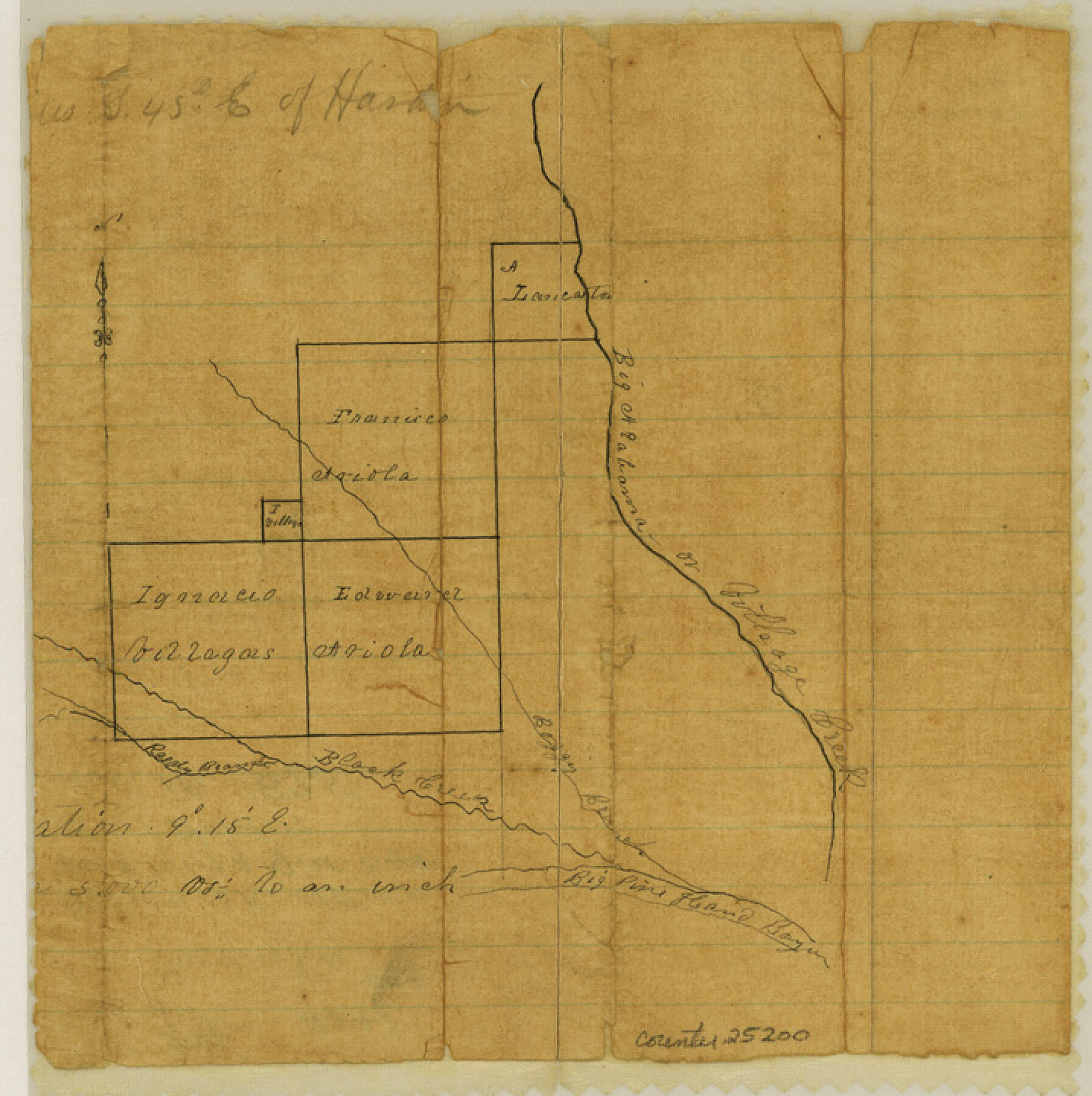 25200, Hardin County Sketch File 47, General Map Collection