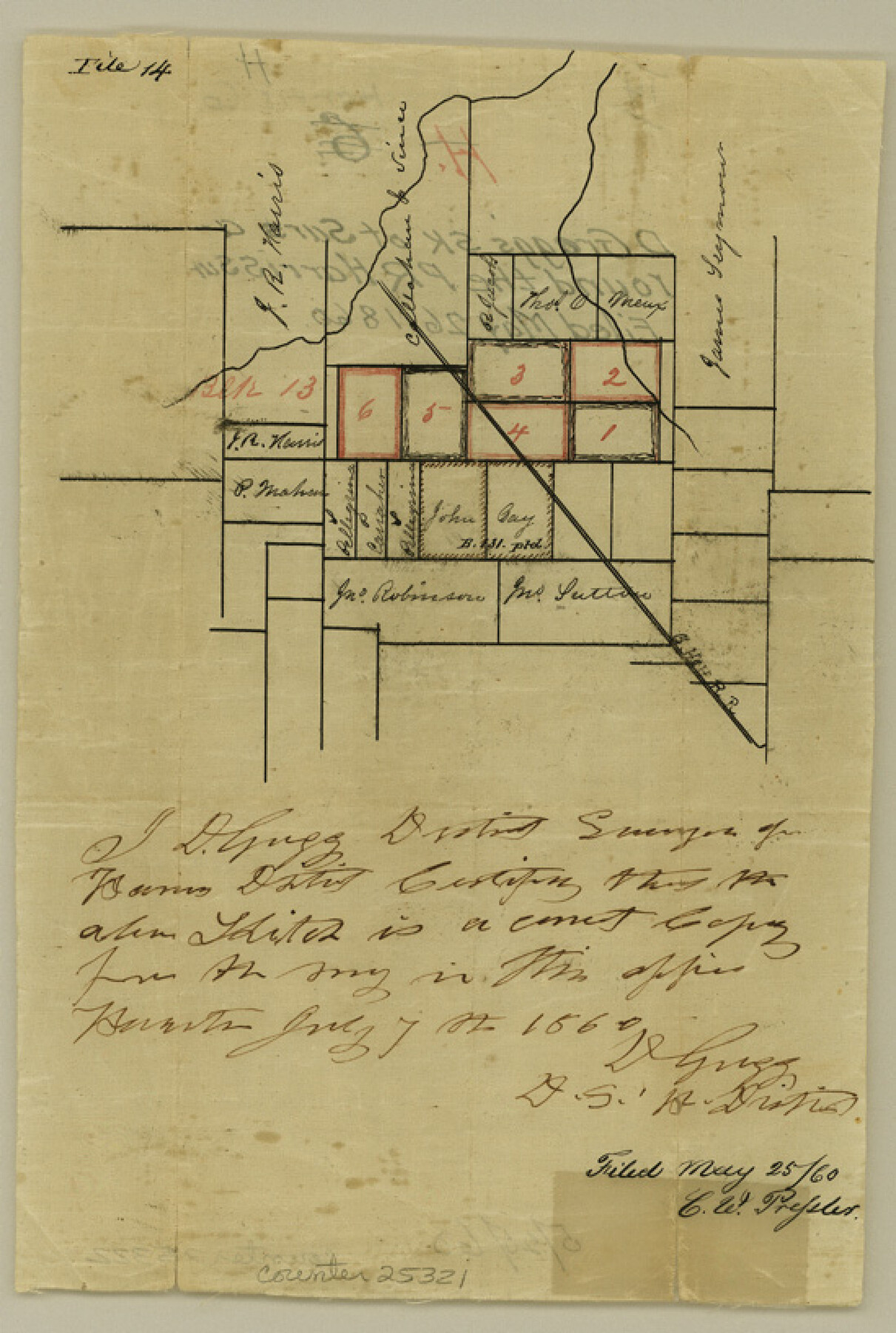 25321, Harris County Sketch File H, General Map Collection