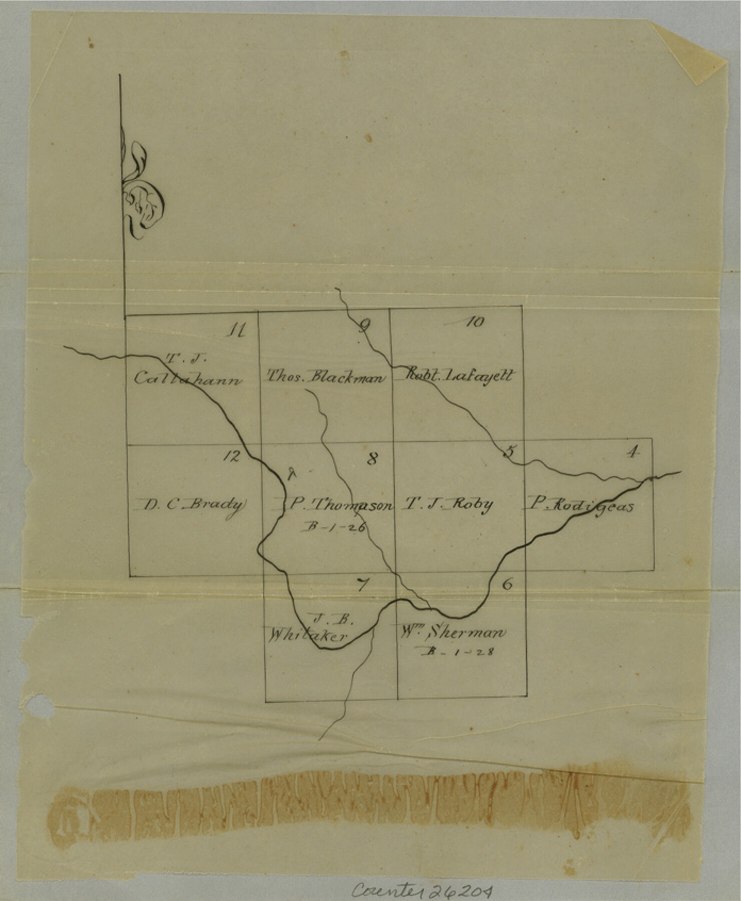 26204, Hays County Sketch File 4, General Map Collection