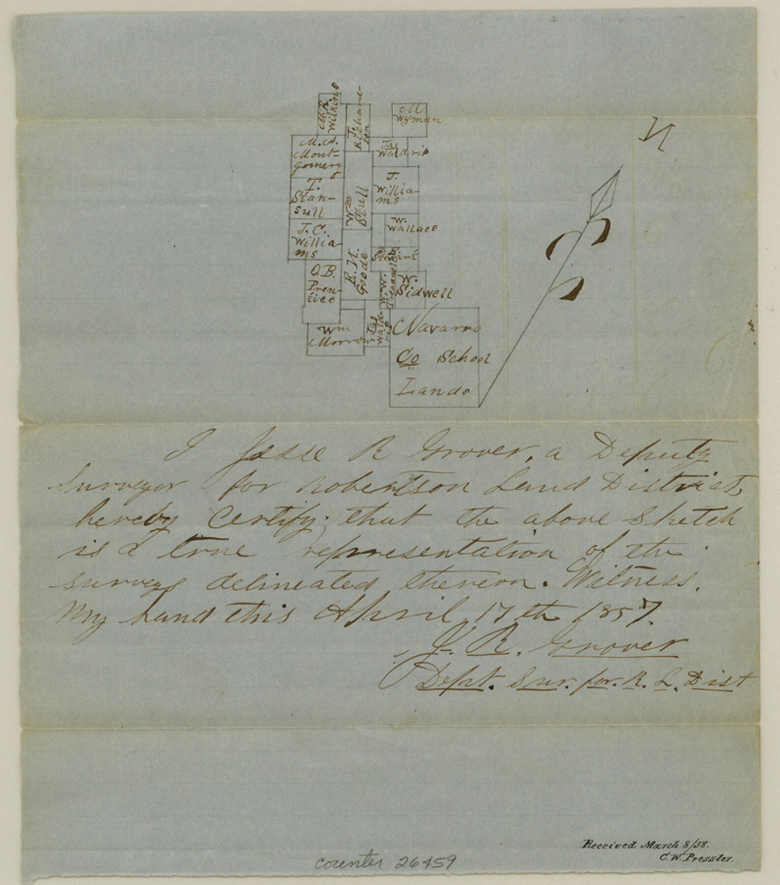 26459, Hill County Sketch File 1, General Map Collection