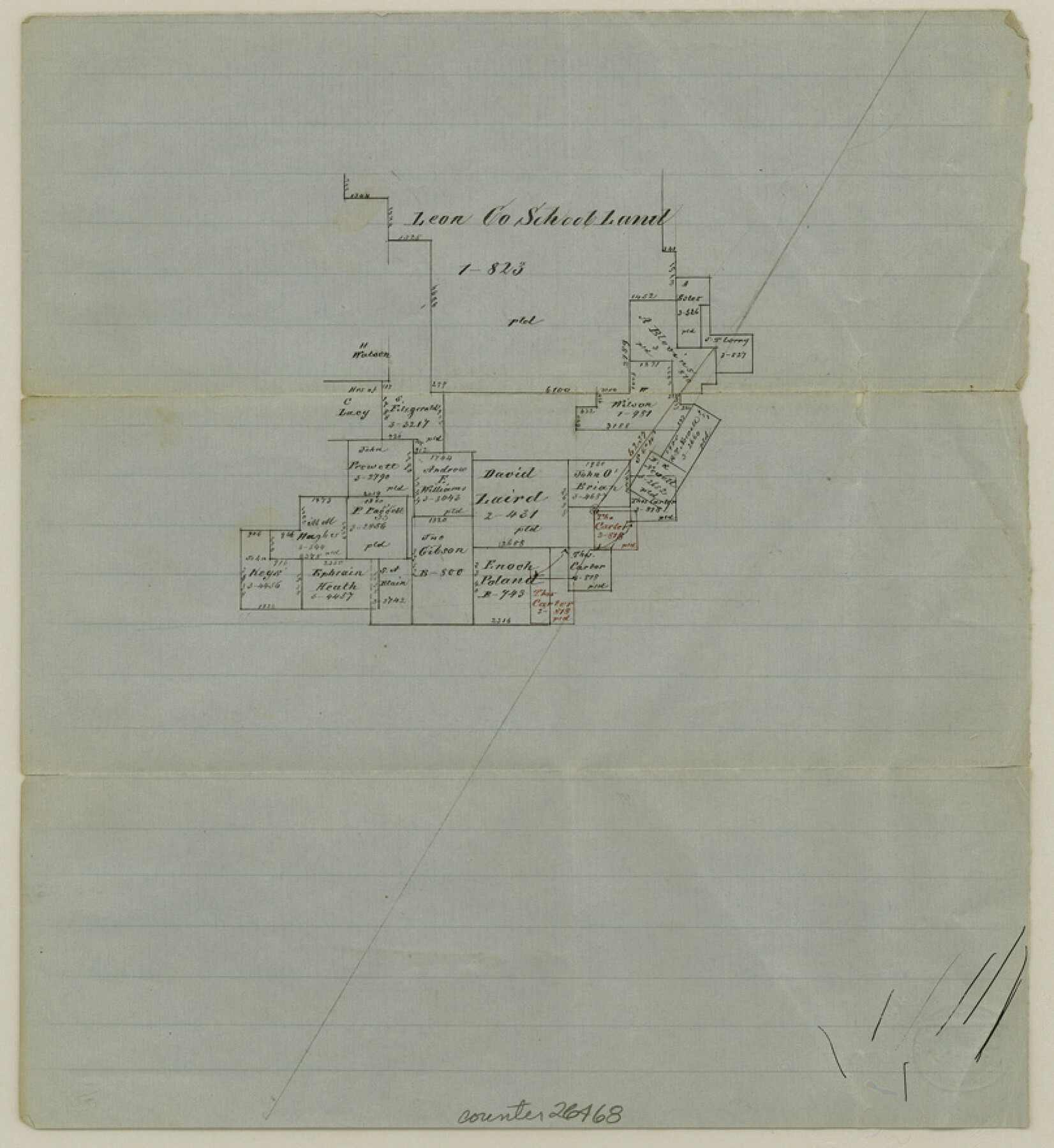 26468, Hill County Sketch File 4 1/2, General Map Collection