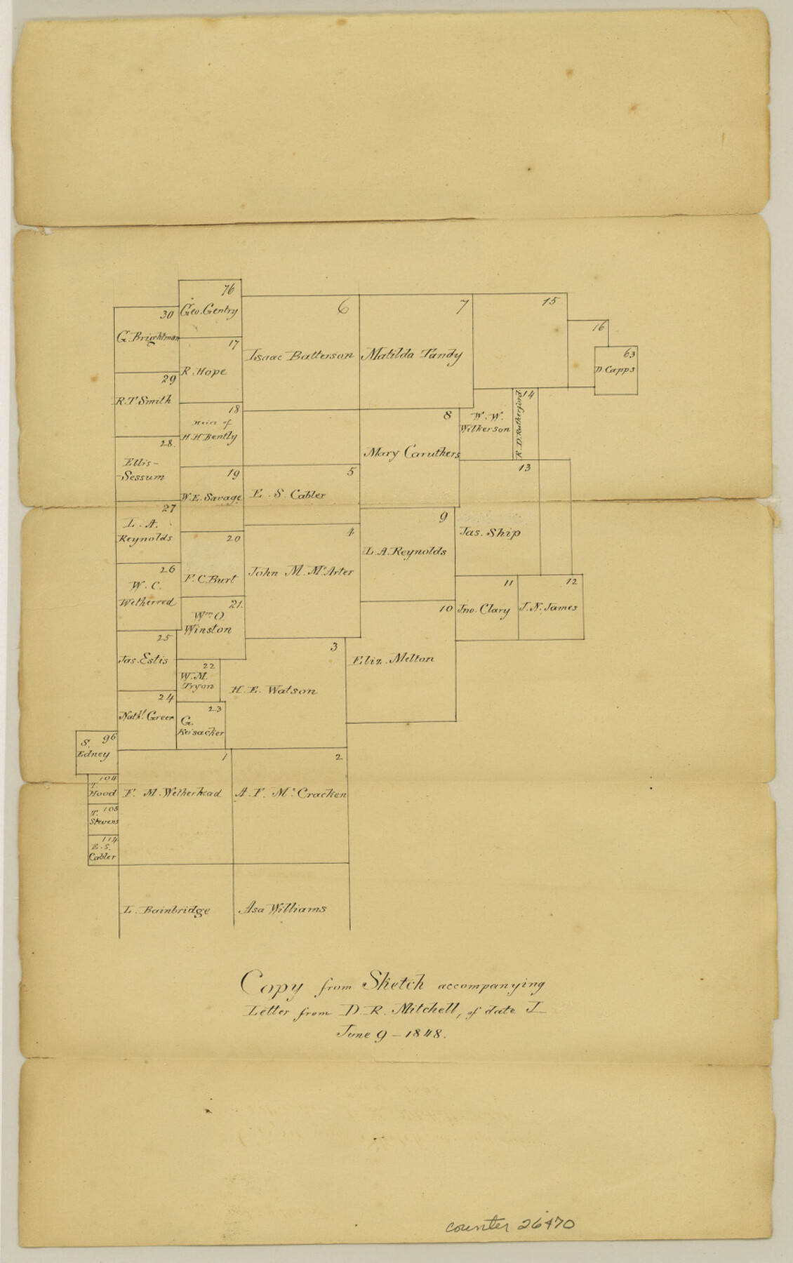 26470, Hill County Sketch File 6, General Map Collection