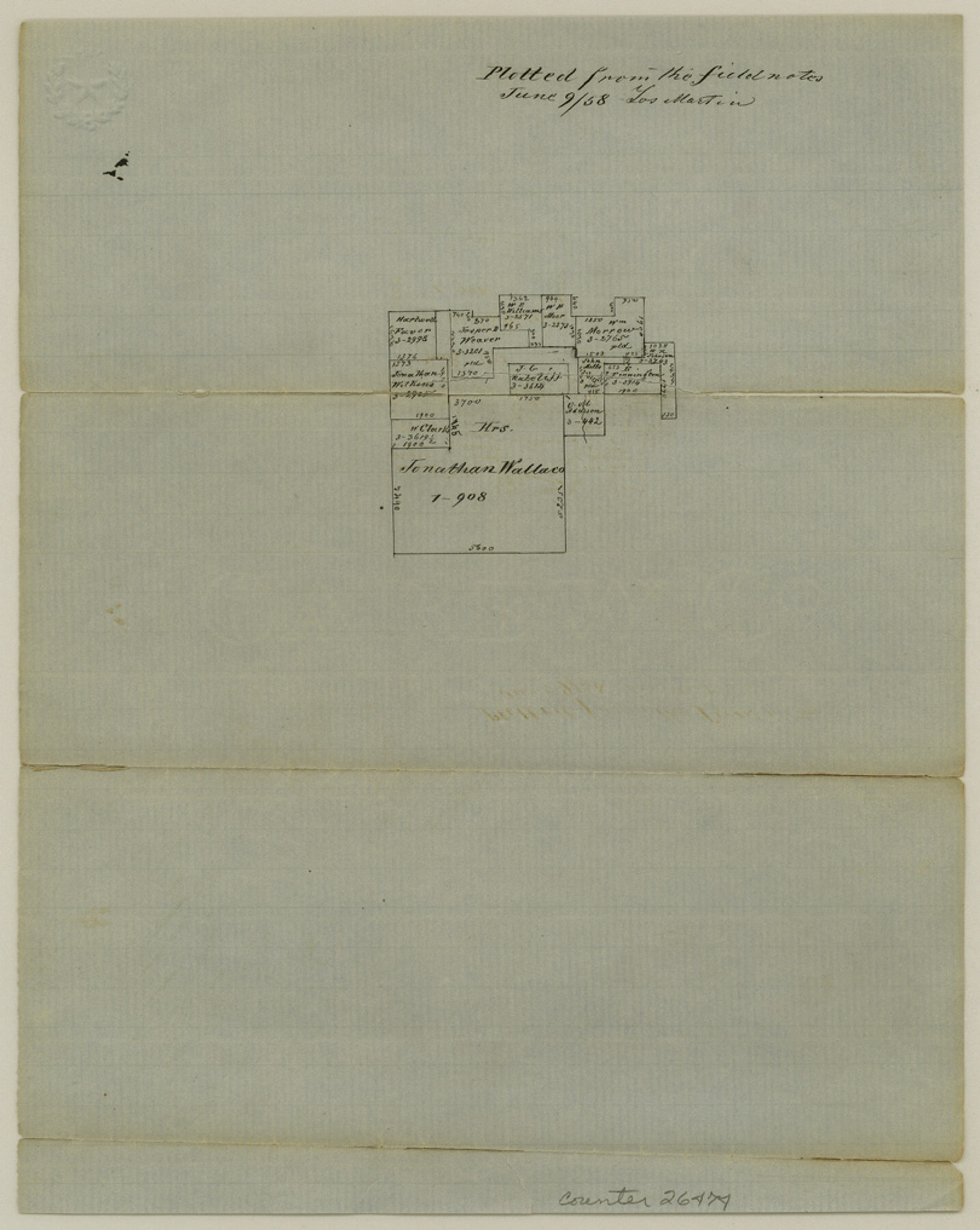 26474, Hill County Sketch File 8a, General Map Collection