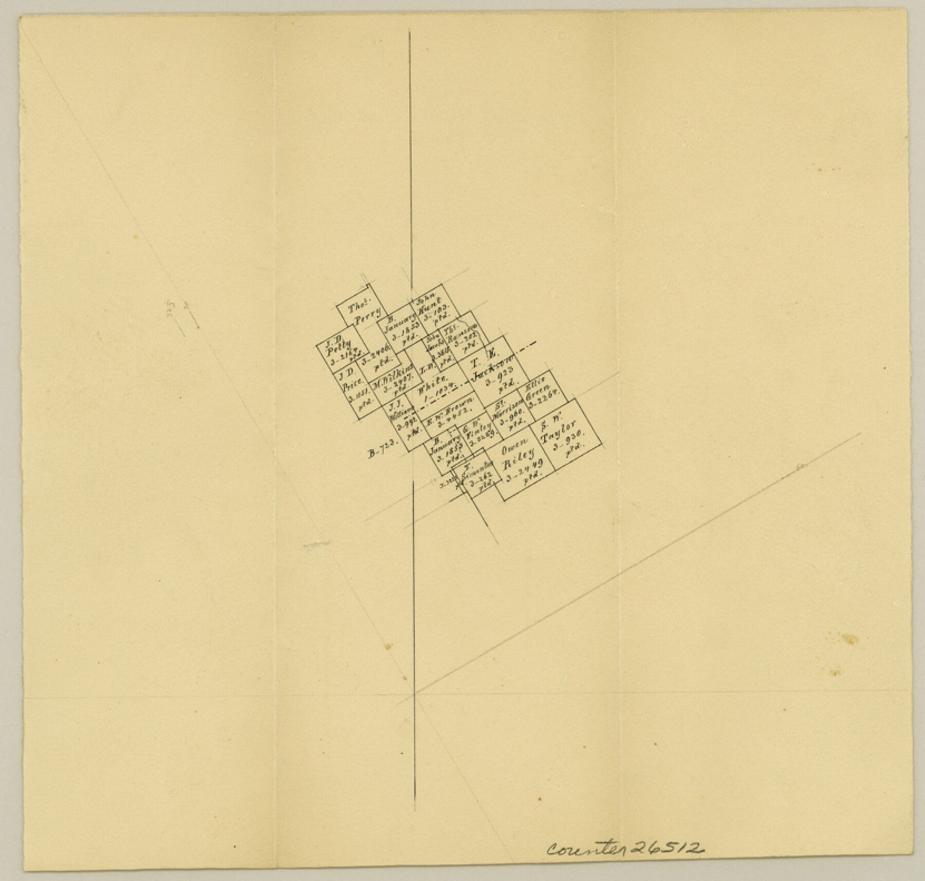 26512, Hill County Sketch File 23, General Map Collection