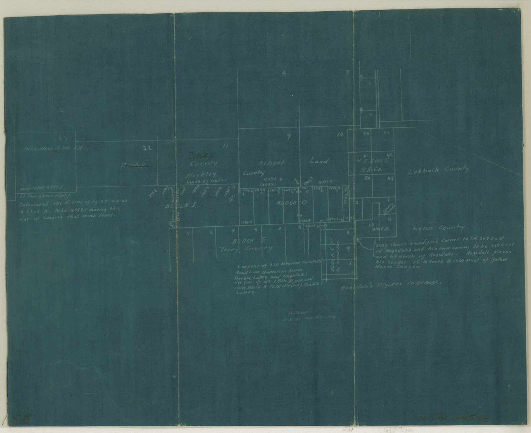 26548, Hockley County Sketch File 13, General Map Collection