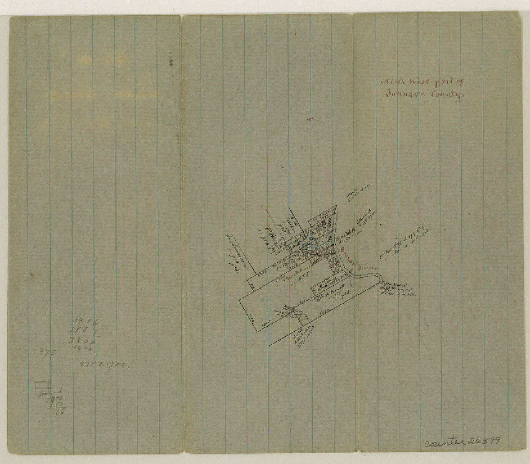 26599, Hood County Sketch File 17, General Map Collection