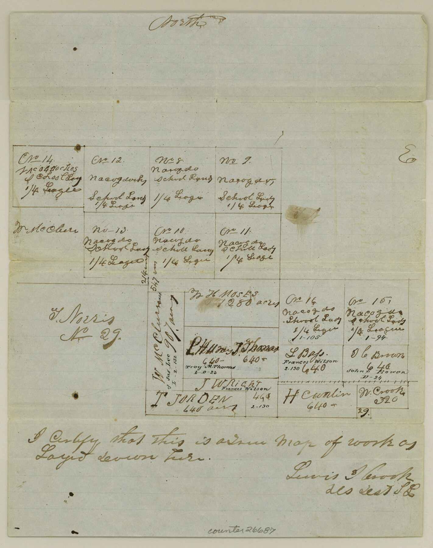 26687, Hopkins County Sketch File 5, General Map Collection