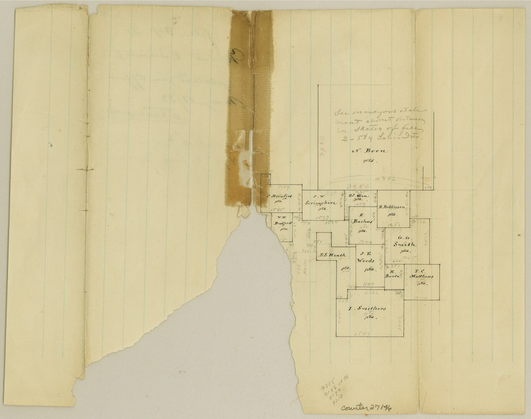 27146, Hunt County Sketch File 34a, General Map Collection