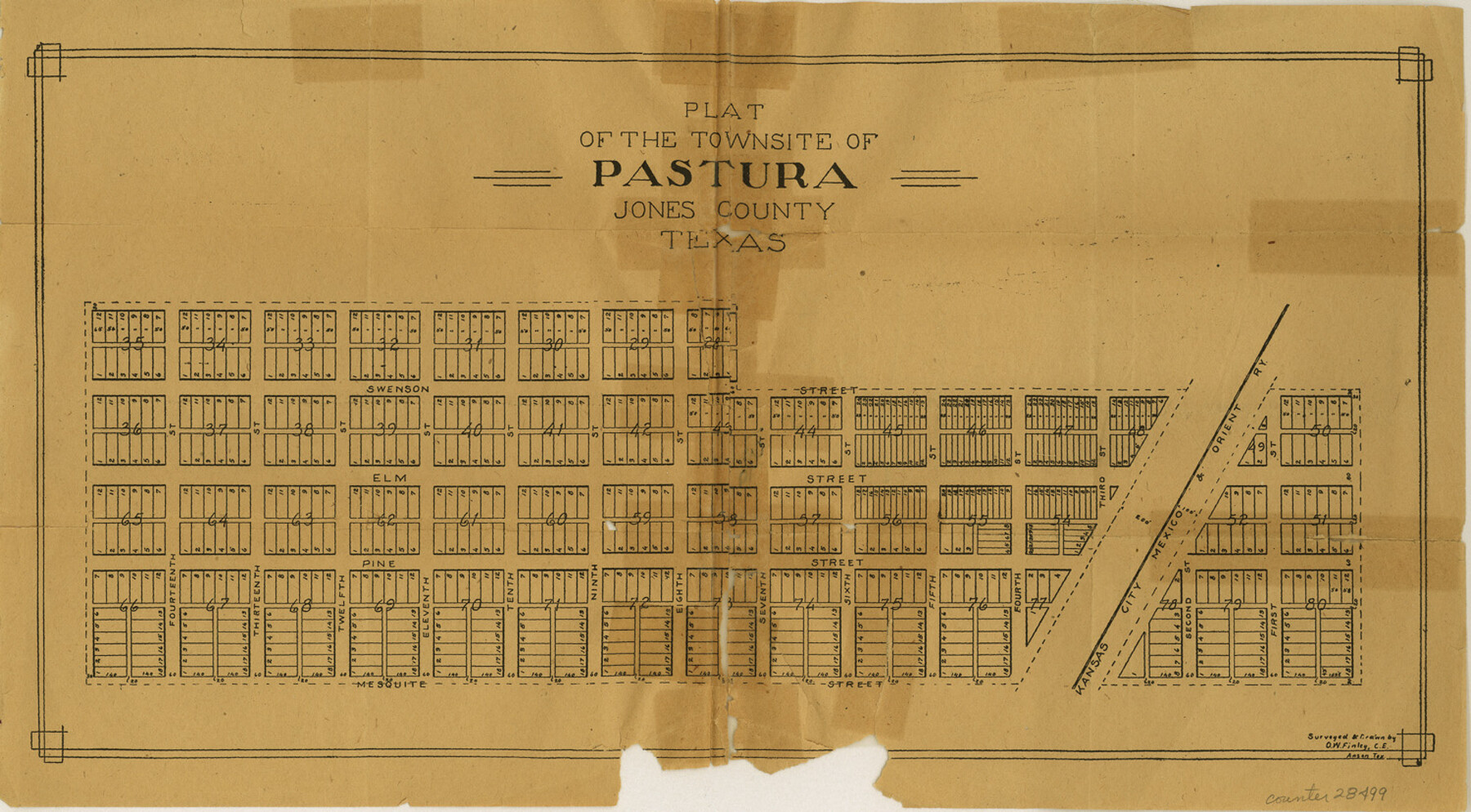 28499, Jones County Sketch File 13a, General Map Collection