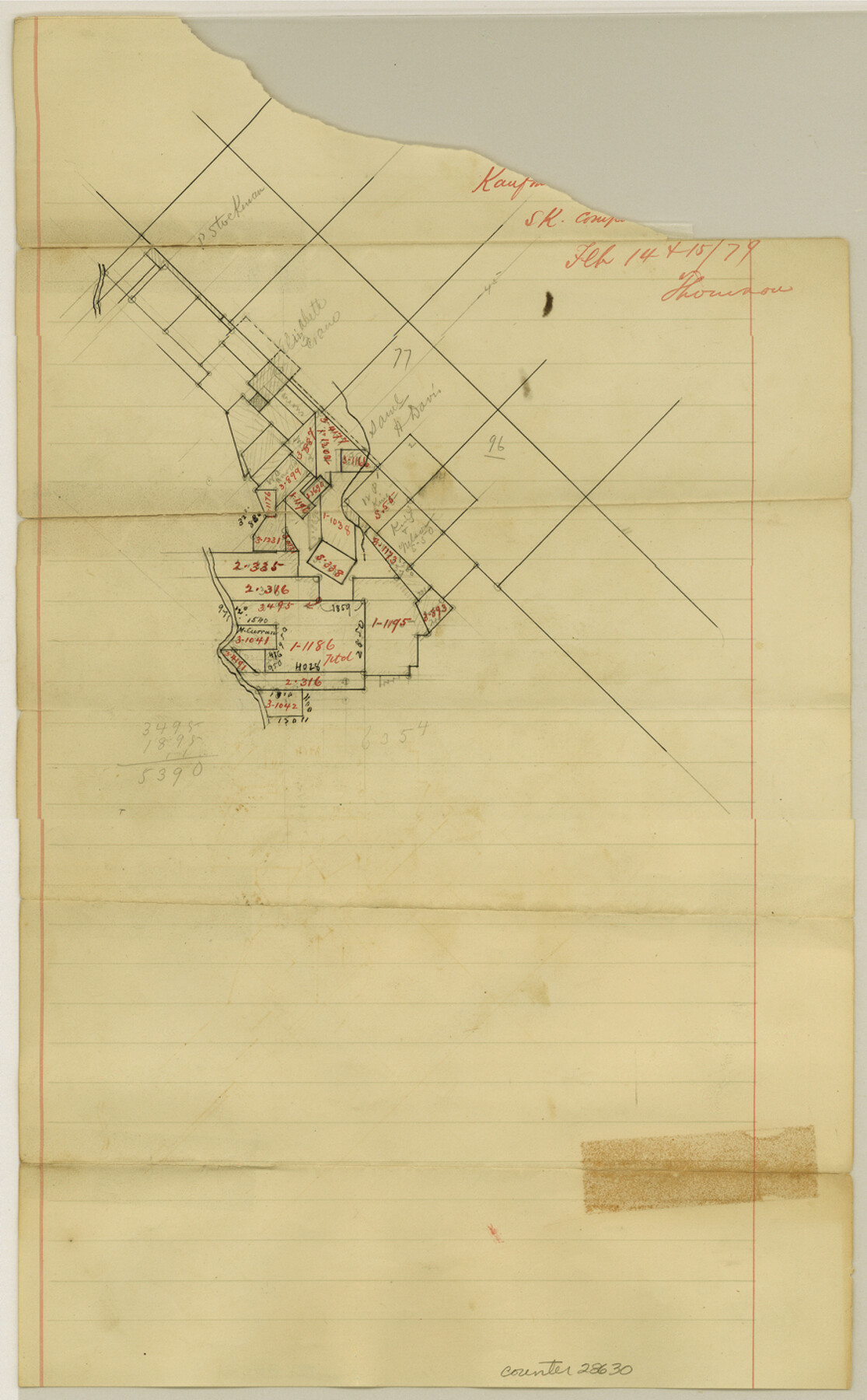 28630, Kaufman County Sketch File A, General Map Collection