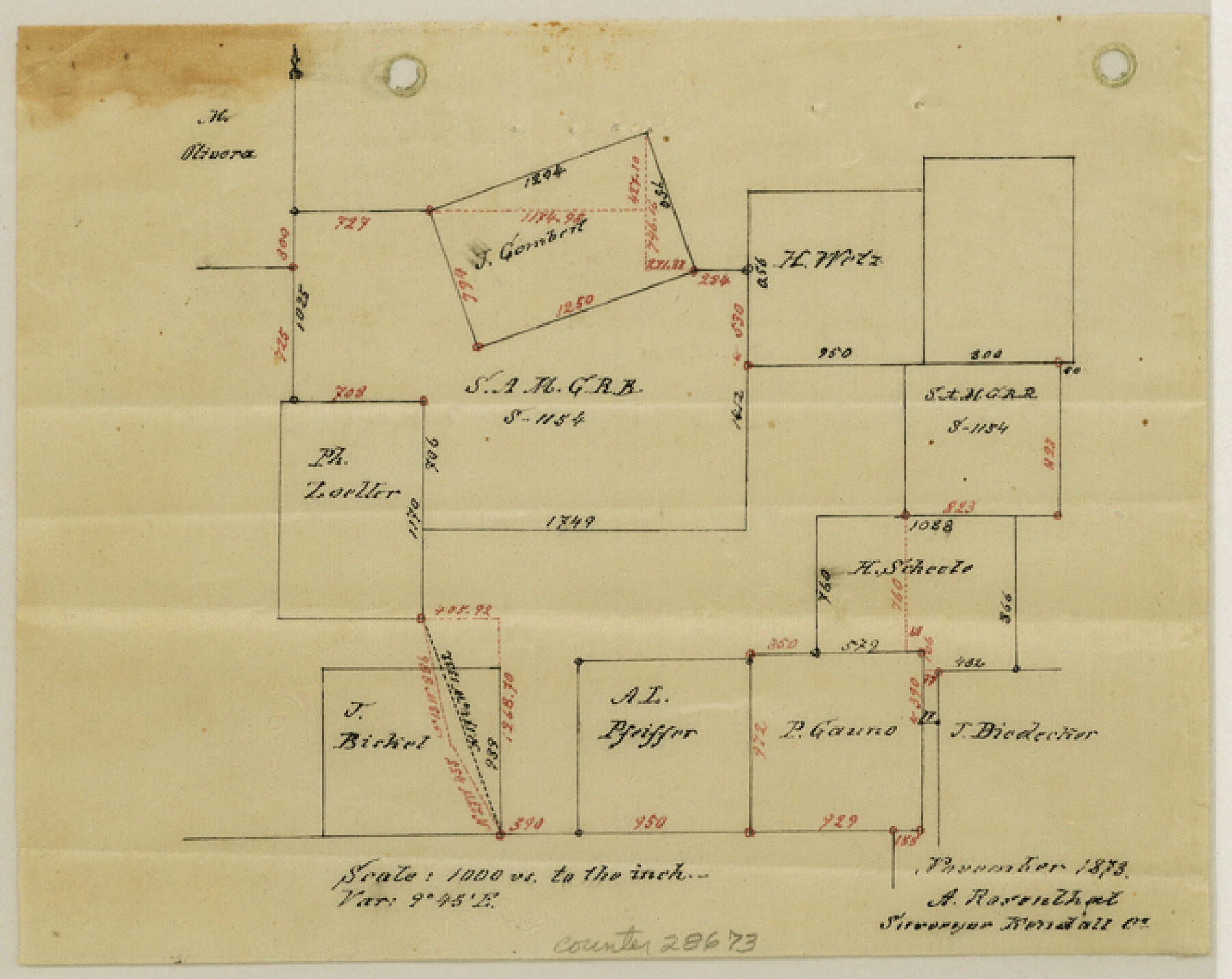 28673, Kendall County Sketch File 1a, General Map Collection