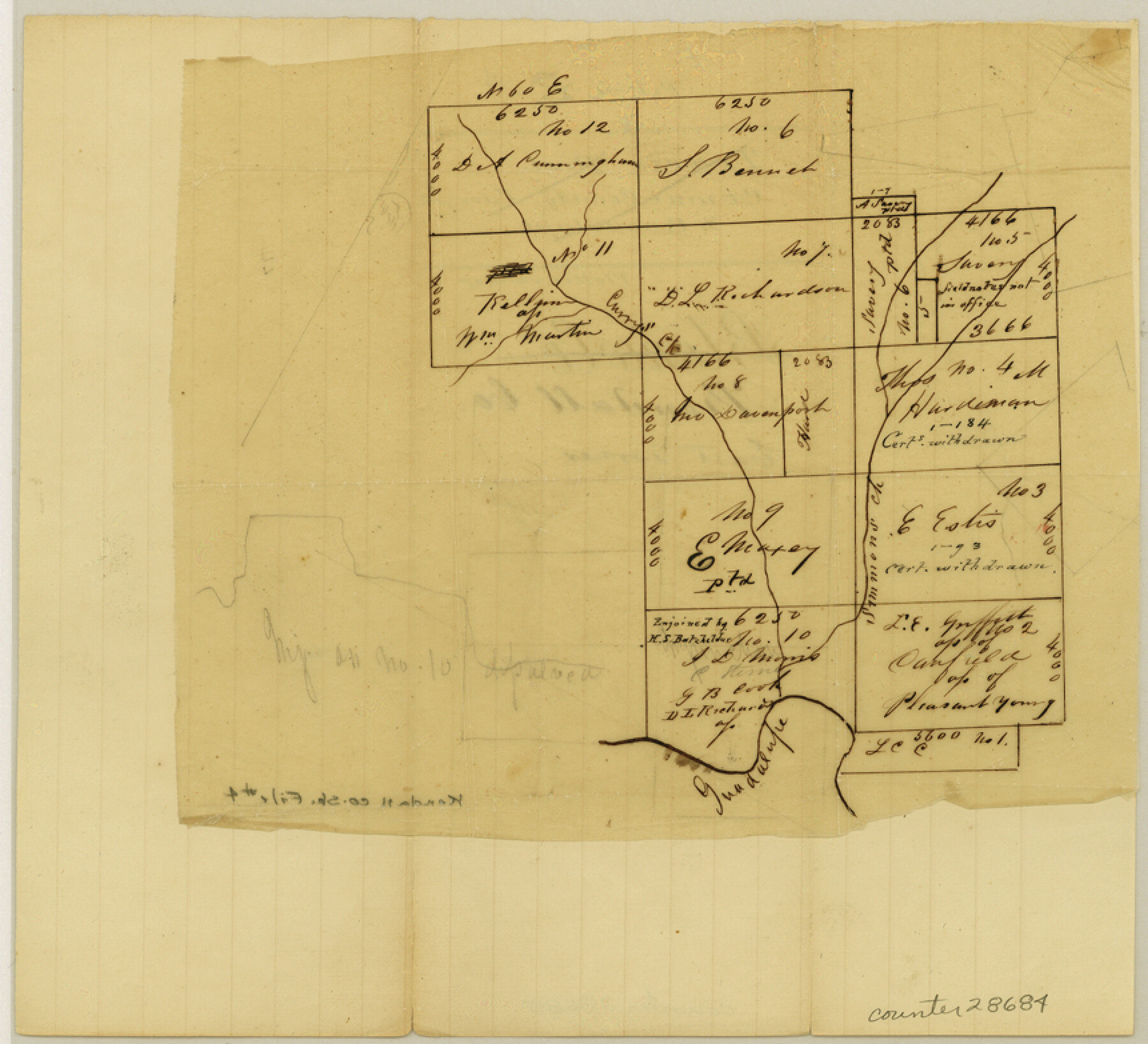 28684, Kendall County Sketch File 4, General Map Collection