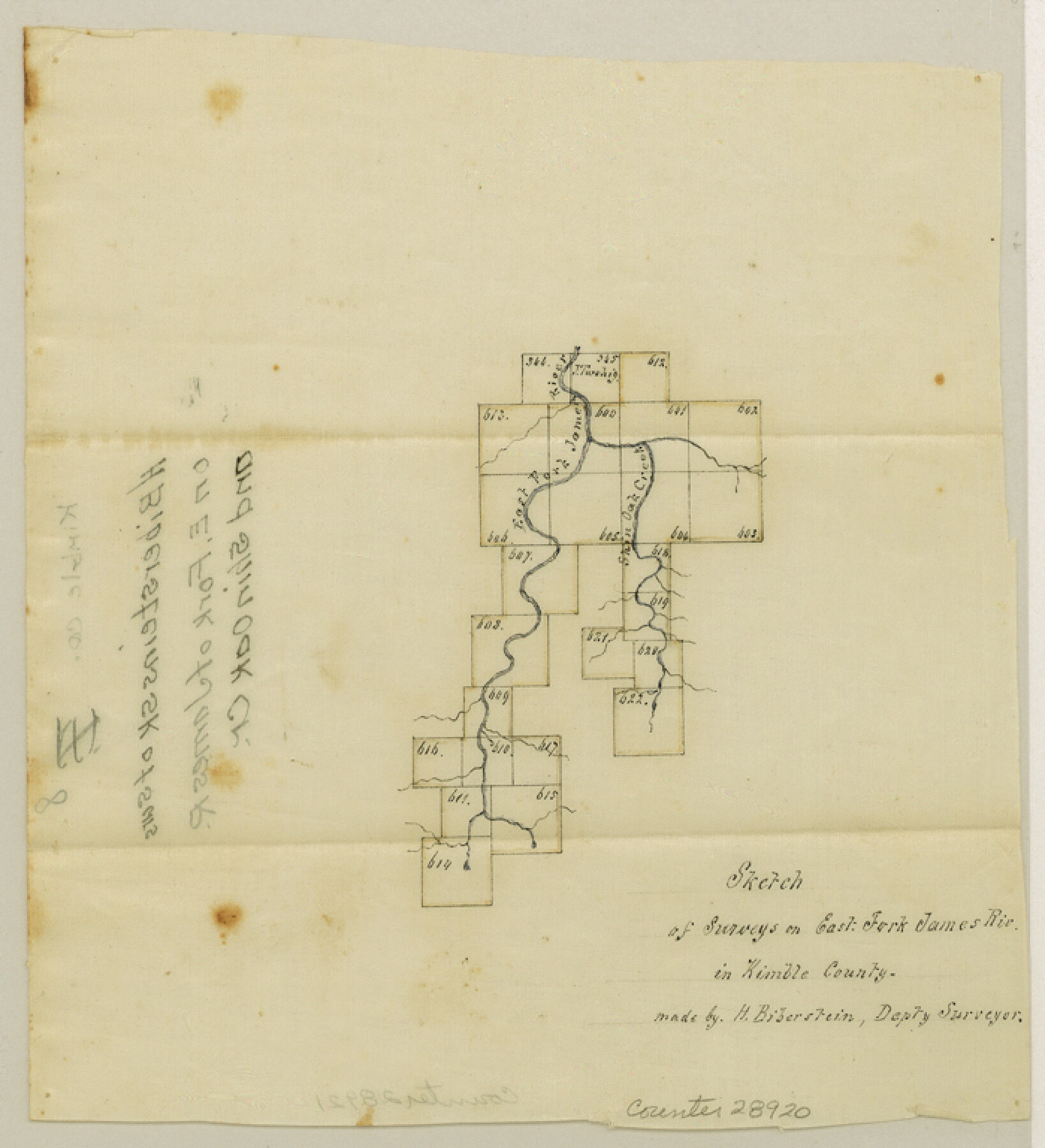 28920, Kimble County Sketch File 8, General Map Collection