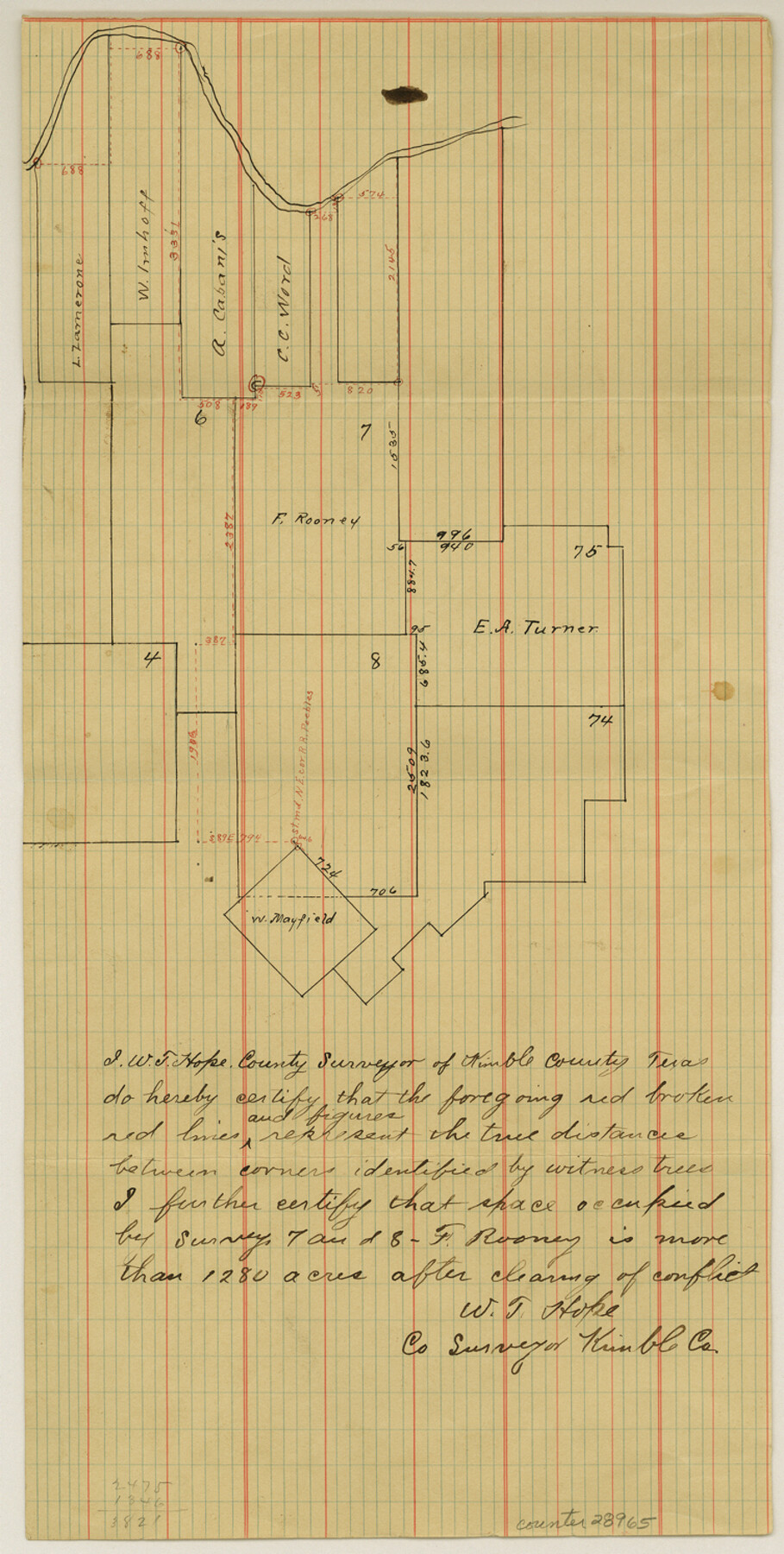 28965, Kimble County Sketch File C, General Map Collection