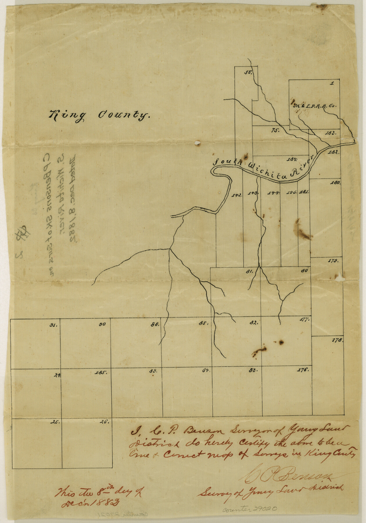 29020, King County Sketch File 2, General Map Collection