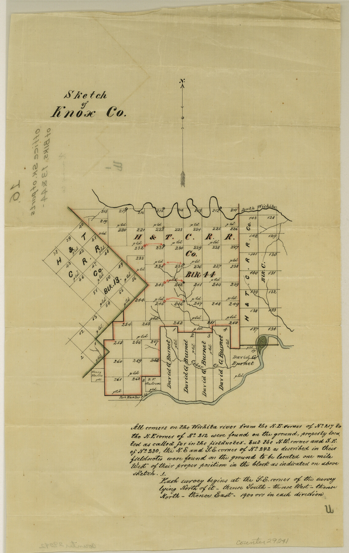 29241, Knox County Sketch File 16, General Map Collection