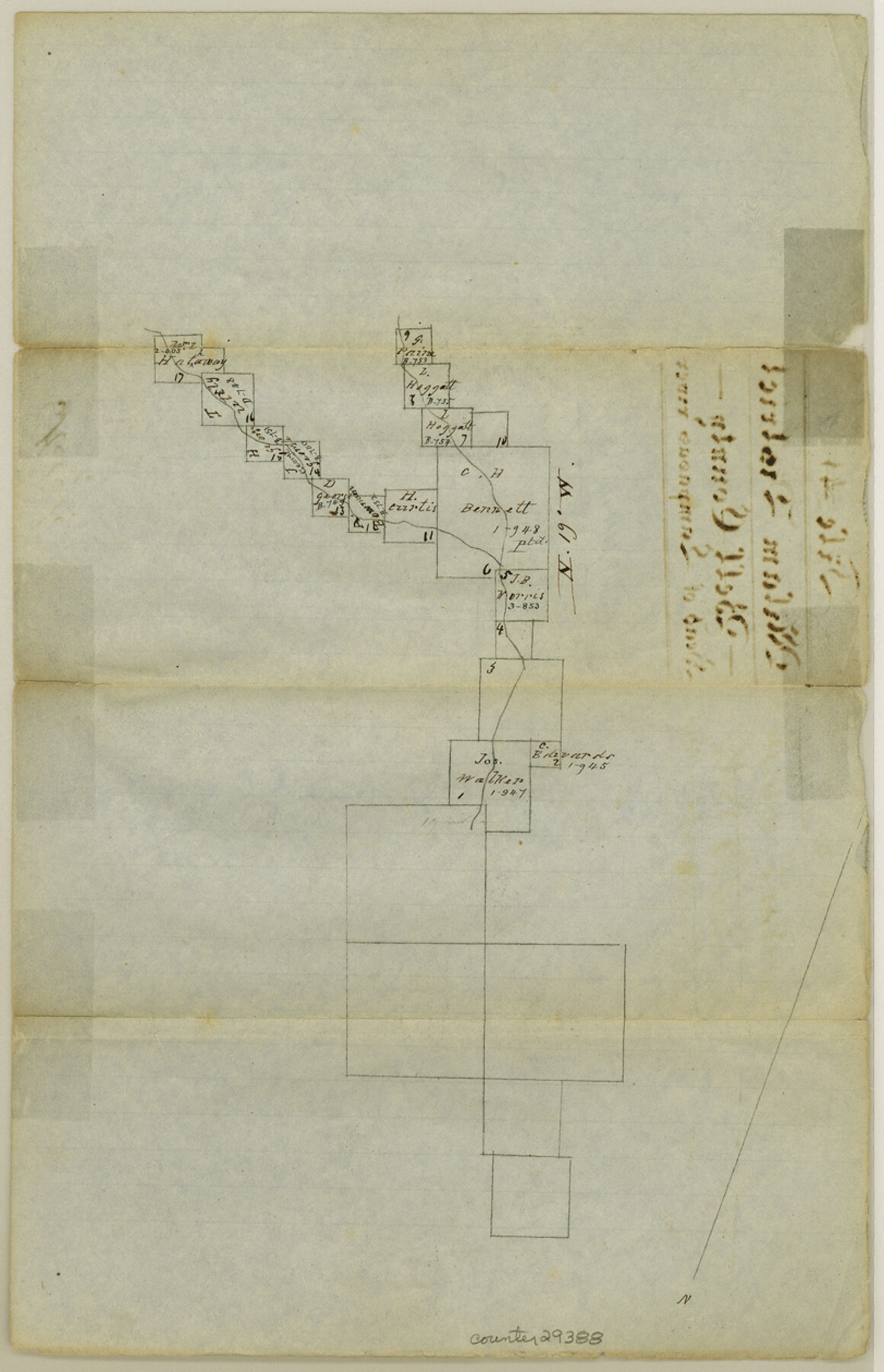 29388, Lampasas County Sketch File 1, General Map Collection