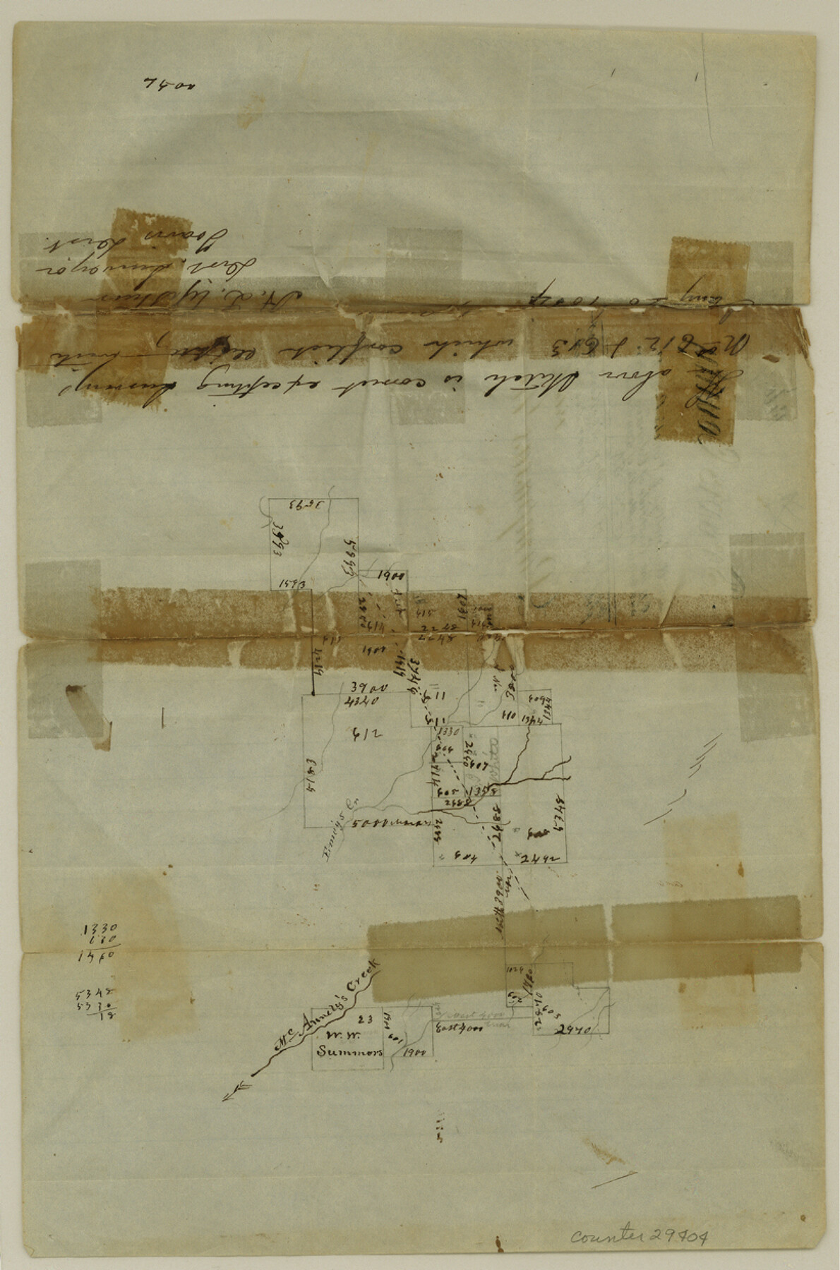 29404, Lampasas County Sketch File 7a, General Map Collection