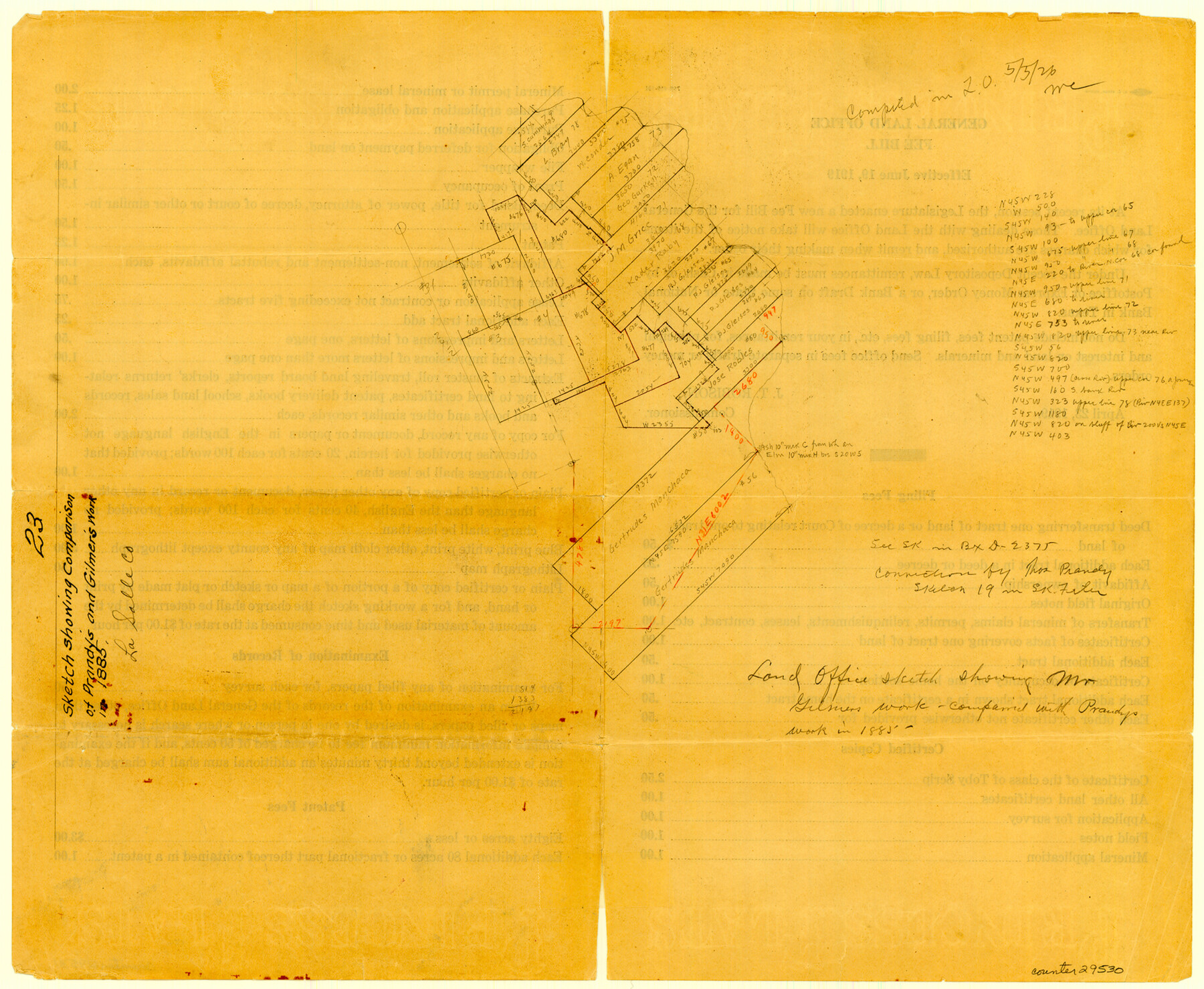 29530, La Salle County Sketch File 23, General Map Collection