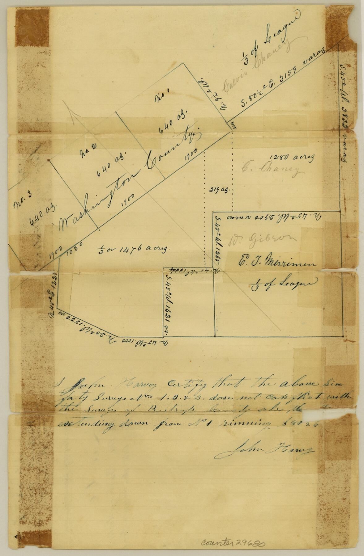 29680, Lee County Sketch File 2, General Map Collection