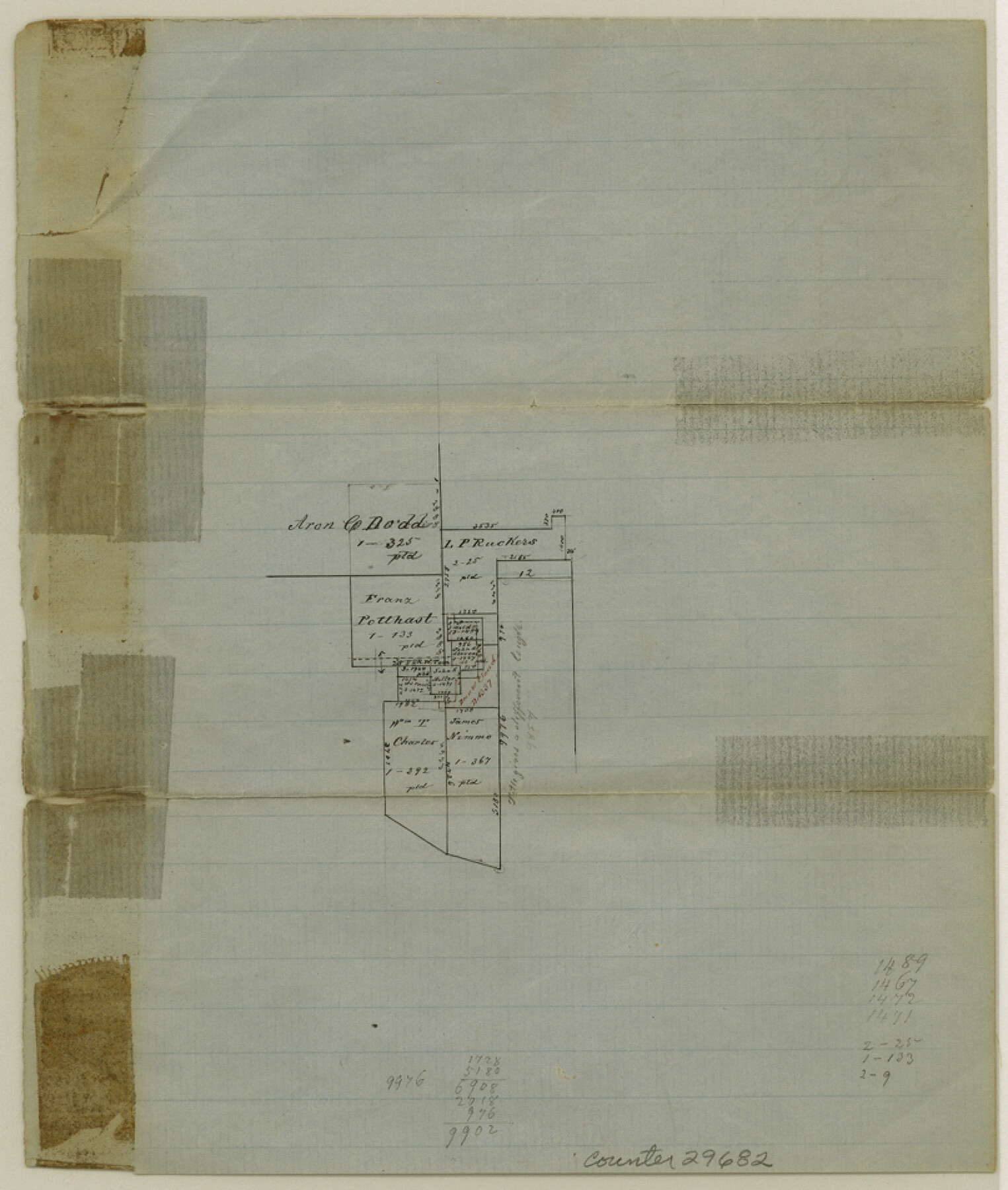 29682, Lee County Sketch File 4, General Map Collection