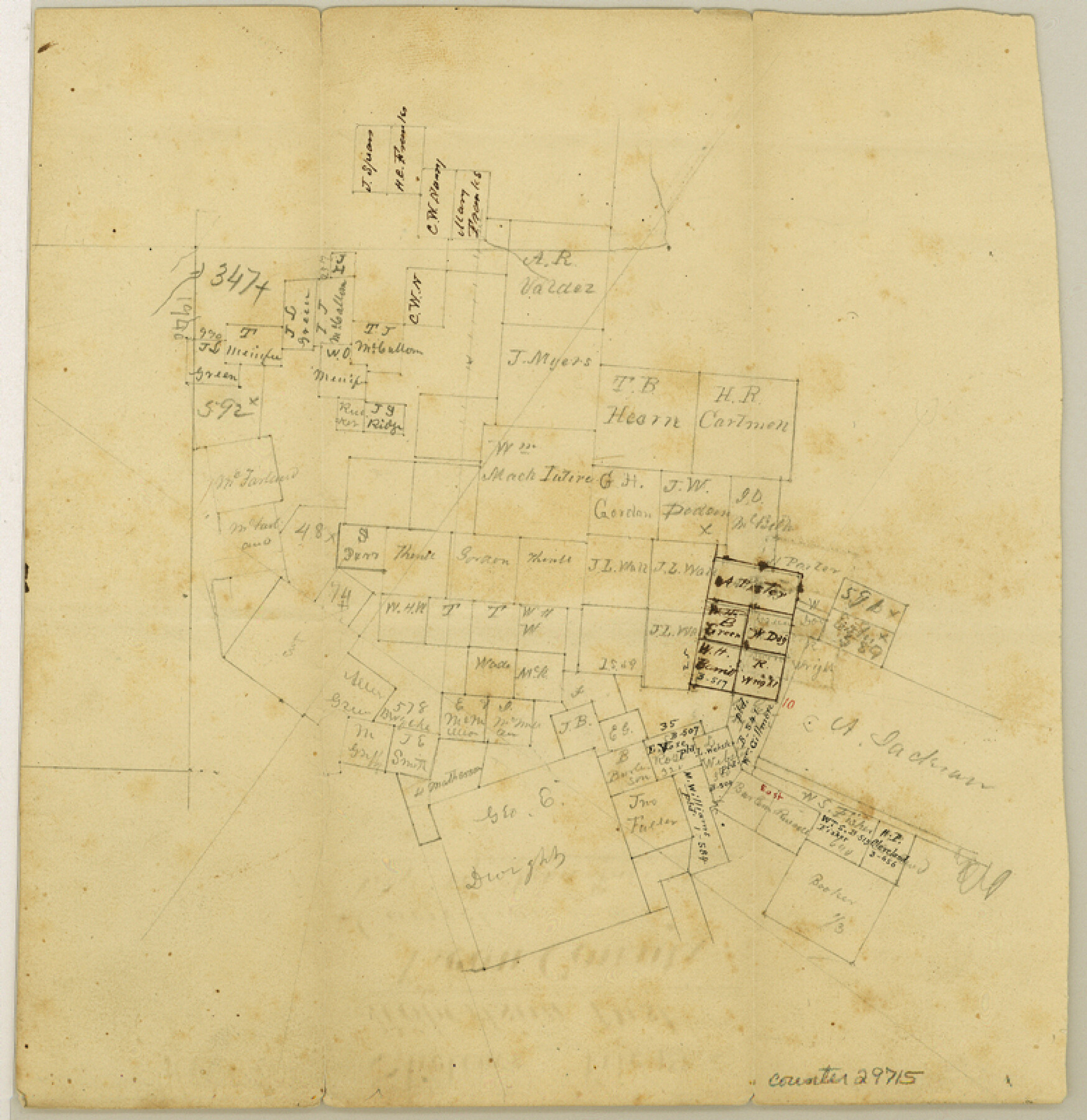 29715, Leon County Sketch File 5, General Map Collection