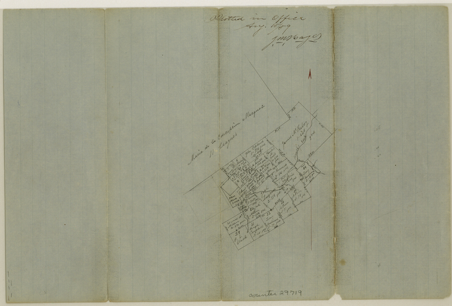 29719, Leon County Sketch File 6, General Map Collection