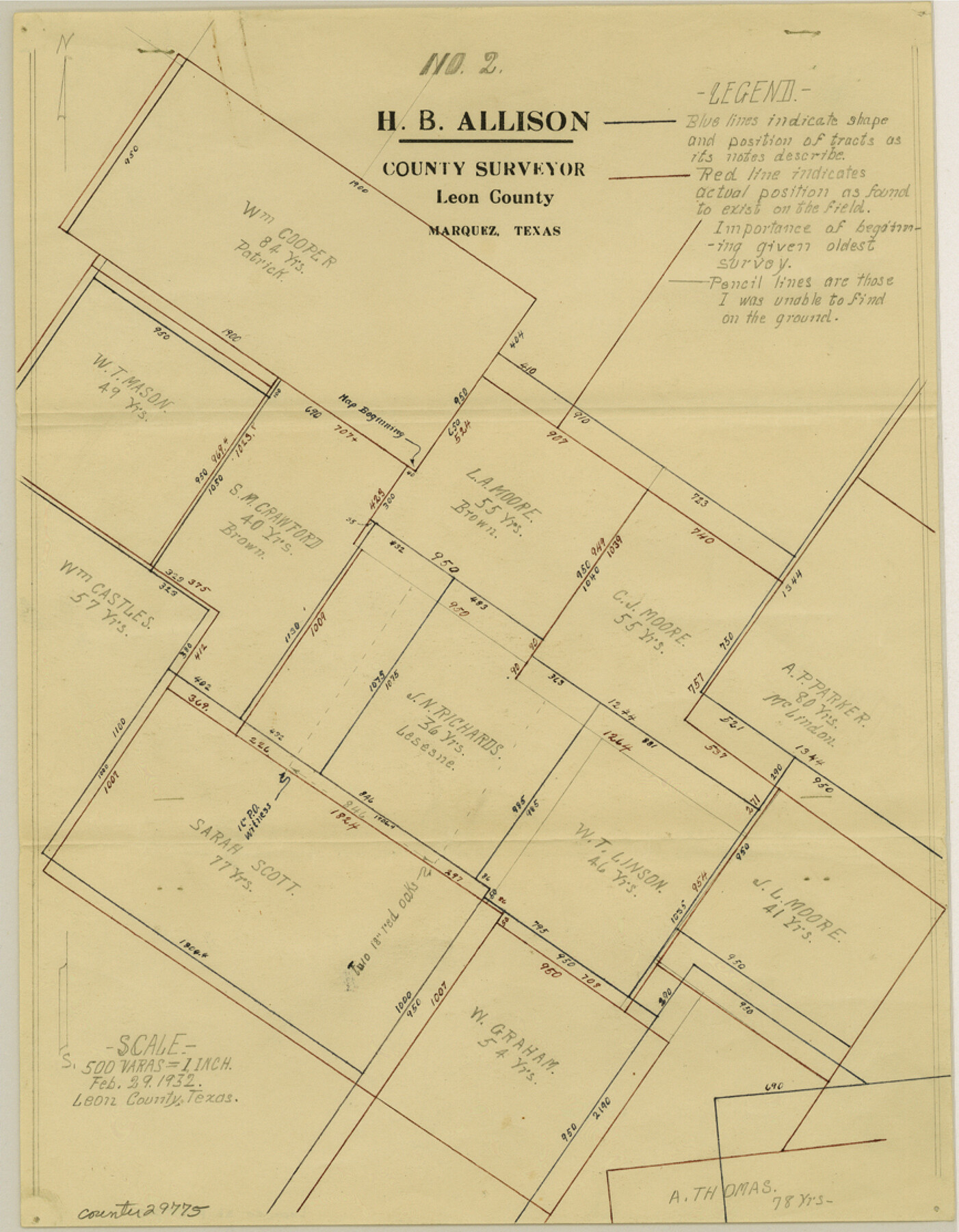 29775, Leon County Sketch File 23, General Map Collection