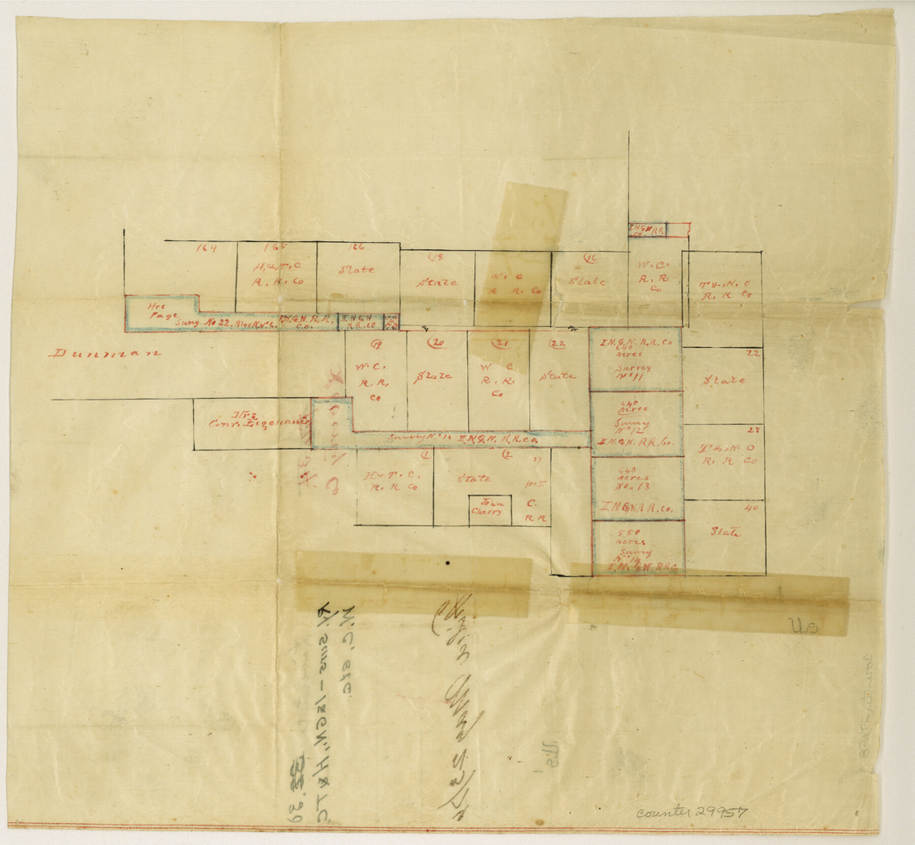 29957, Liberty County Sketch File 30, General Map Collection