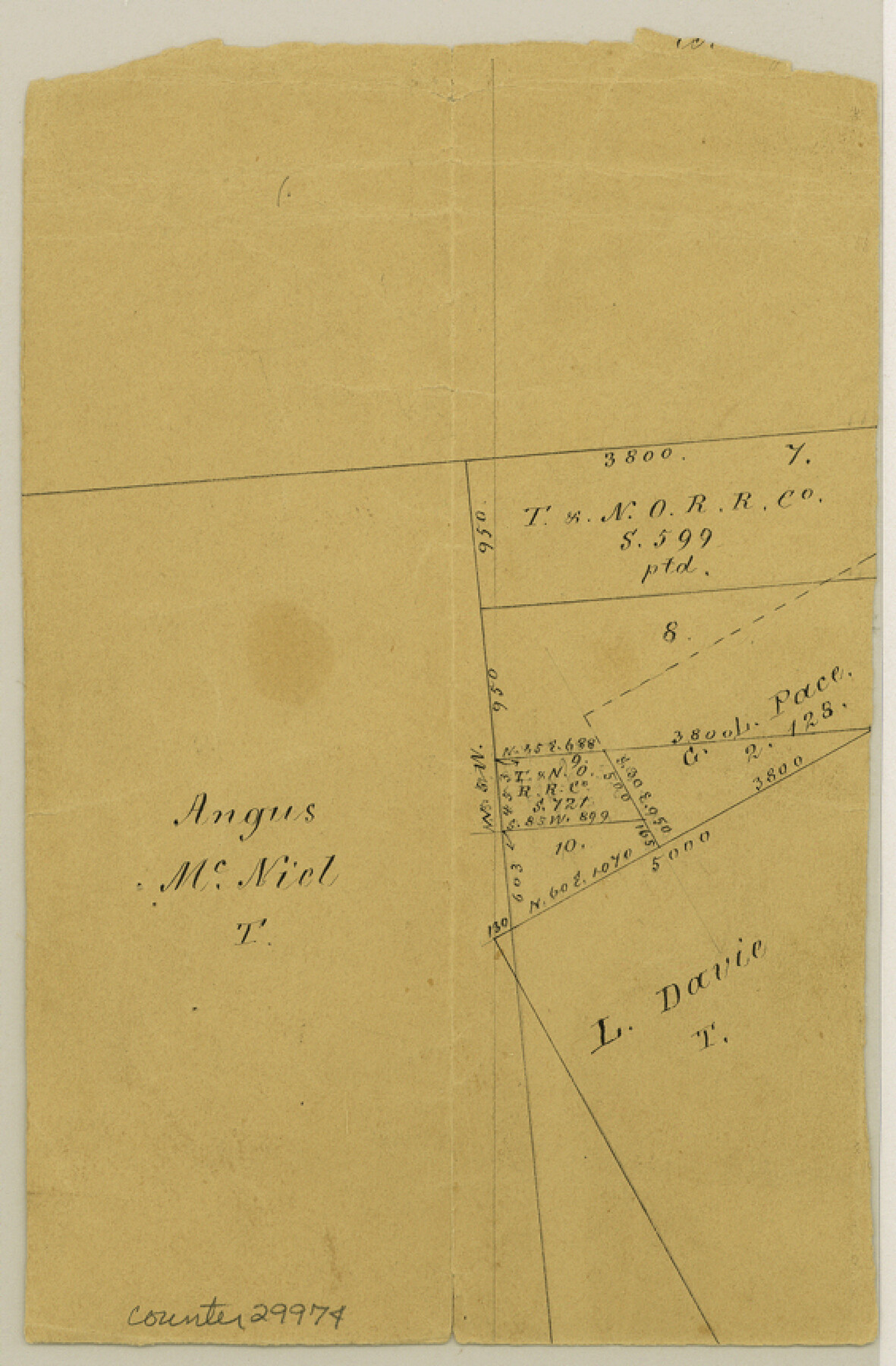 29974, Liberty County Sketch File 36a, General Map Collection