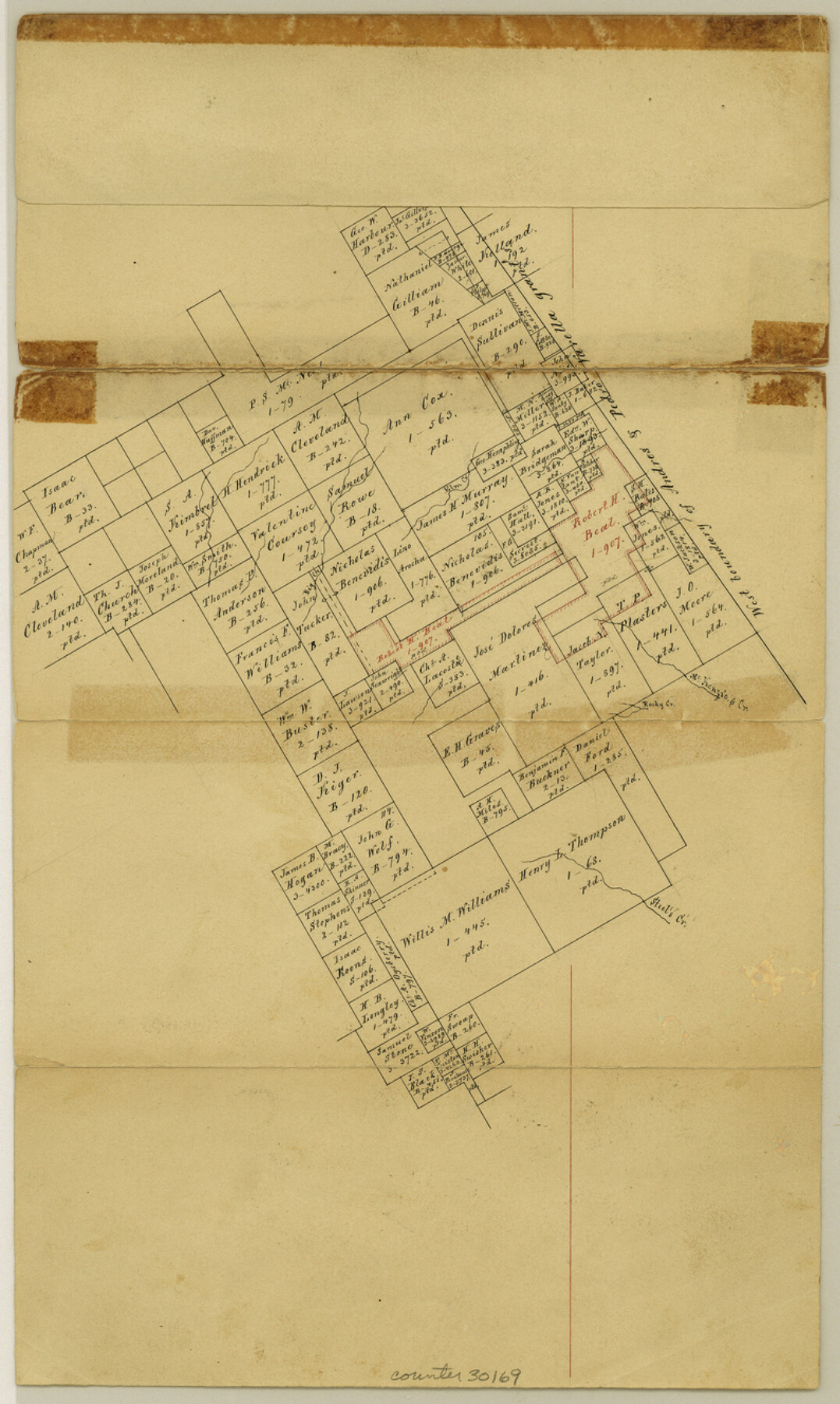 30169, Limestone County Sketch File 7, General Map Collection