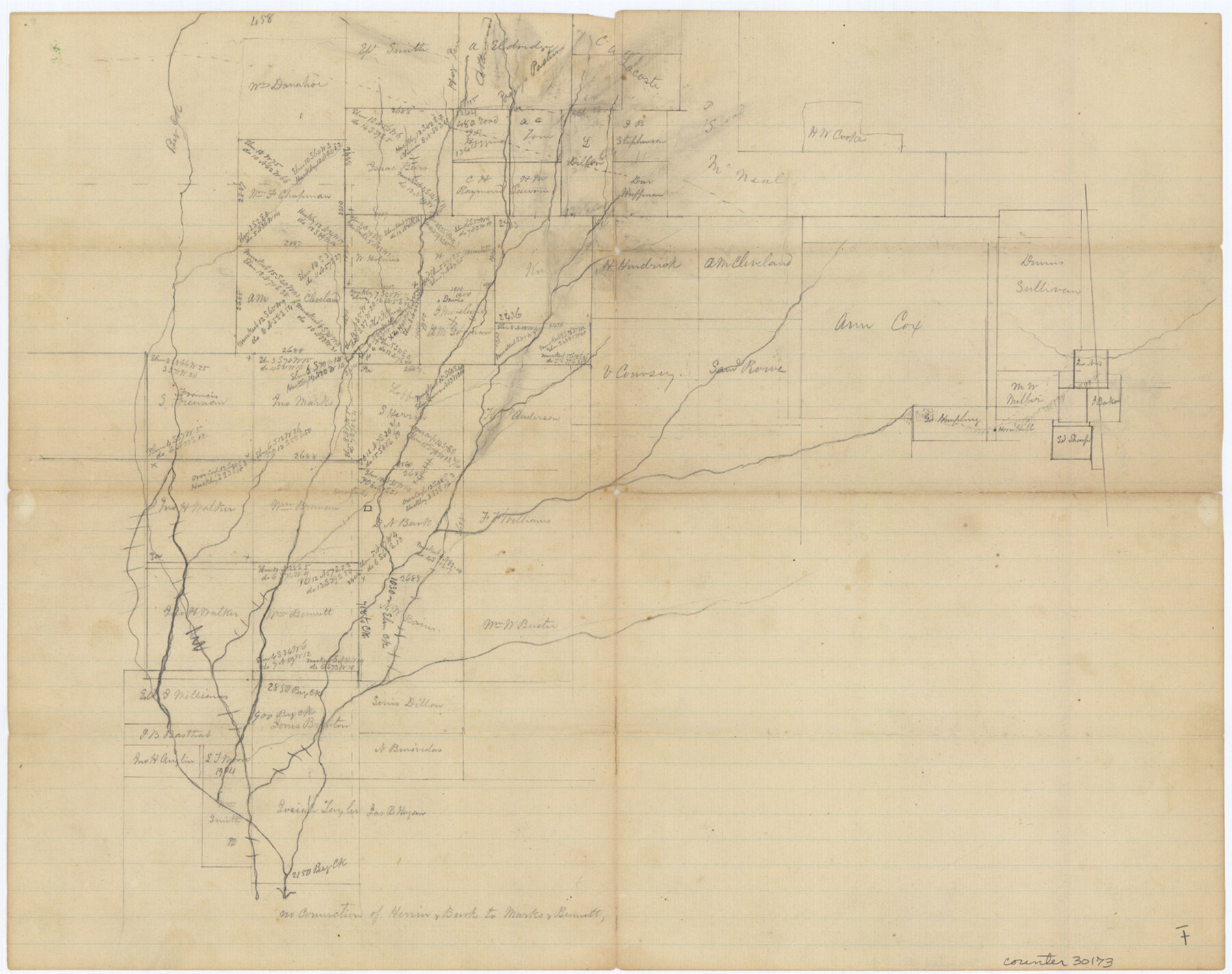 30173, Limestone County Sketch File 10a, General Map Collection