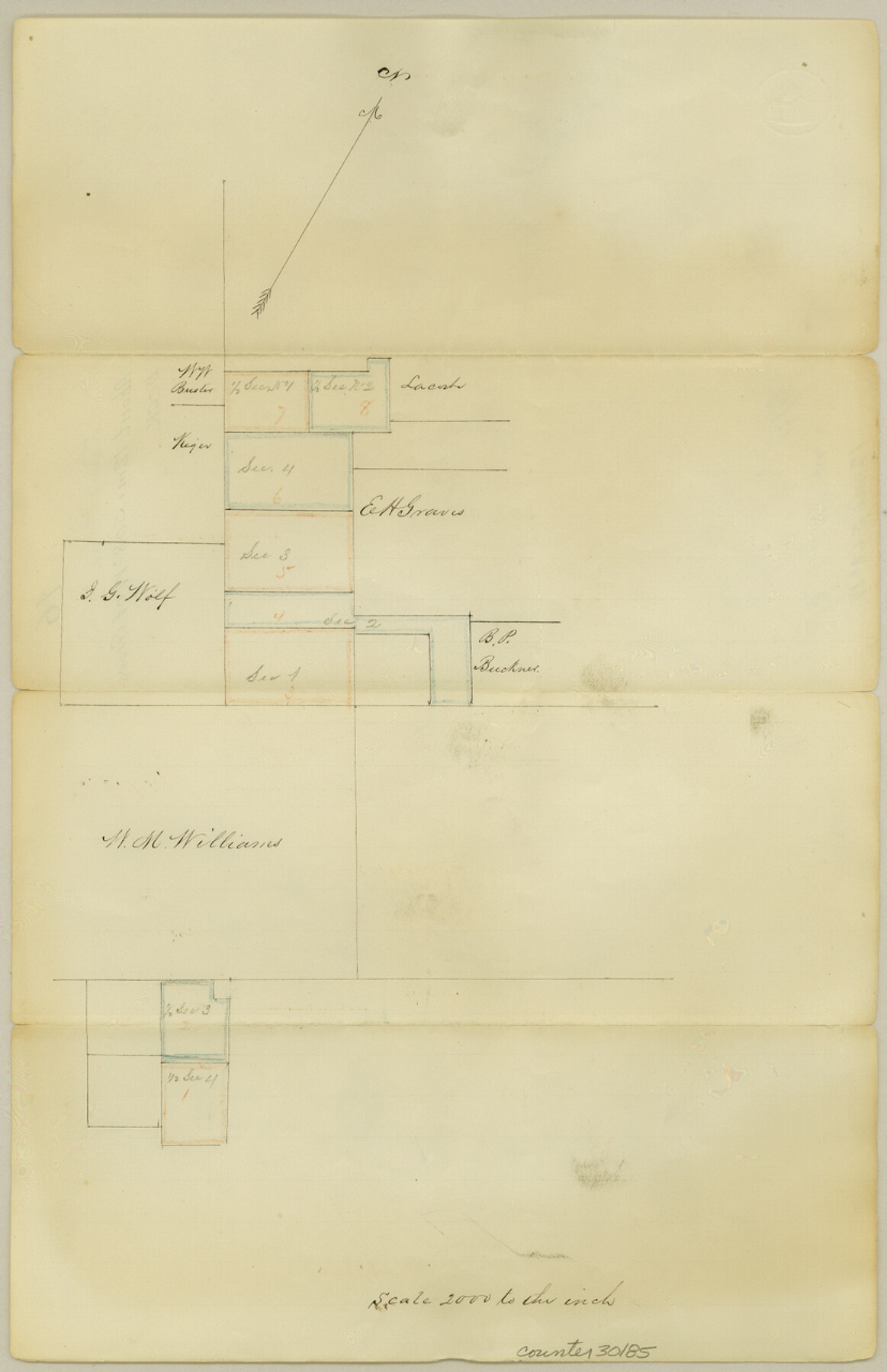 30185, Limestone County Sketch File 16, General Map Collection
