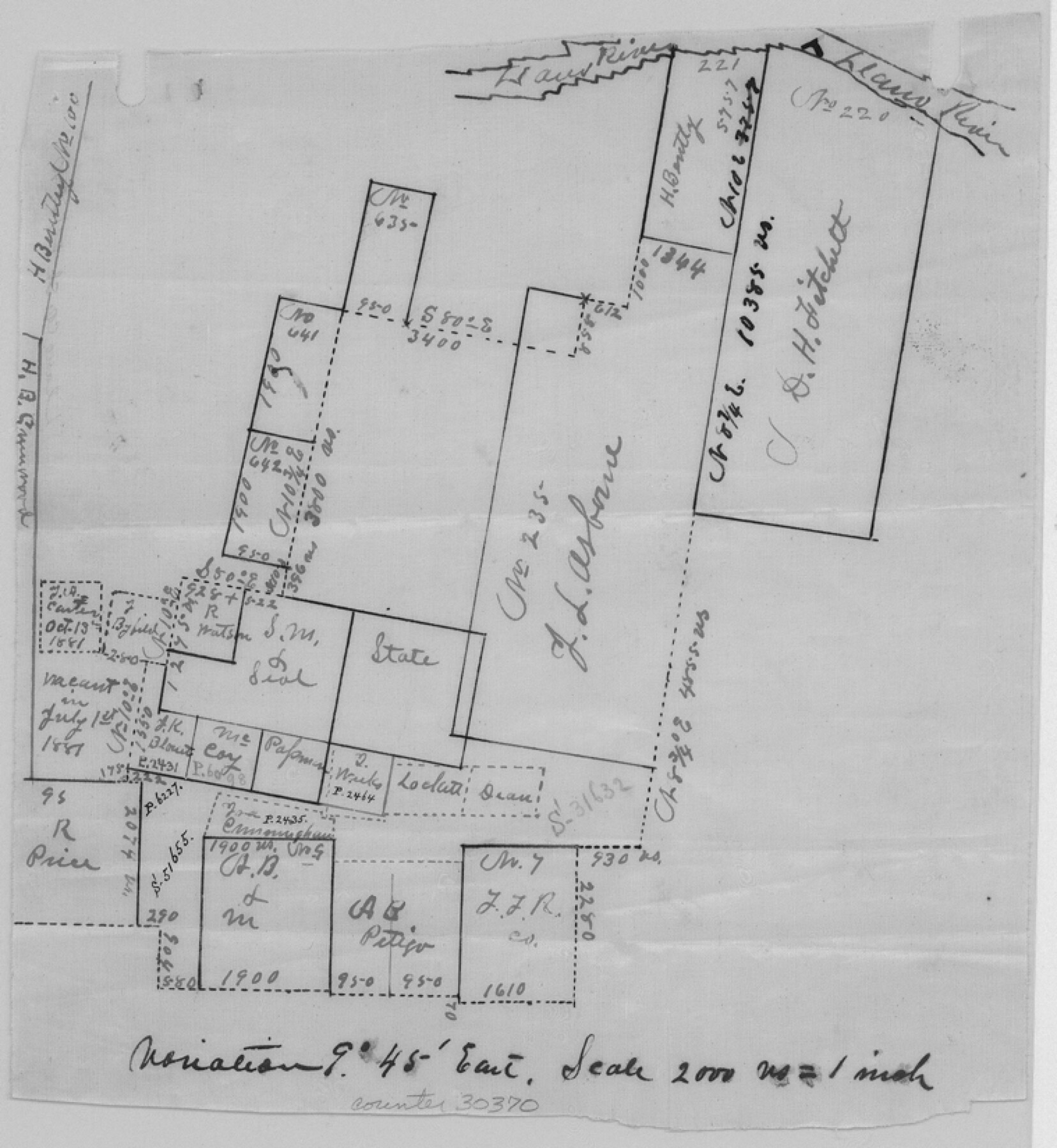 30370, Llano County Sketch File 10, General Map Collection