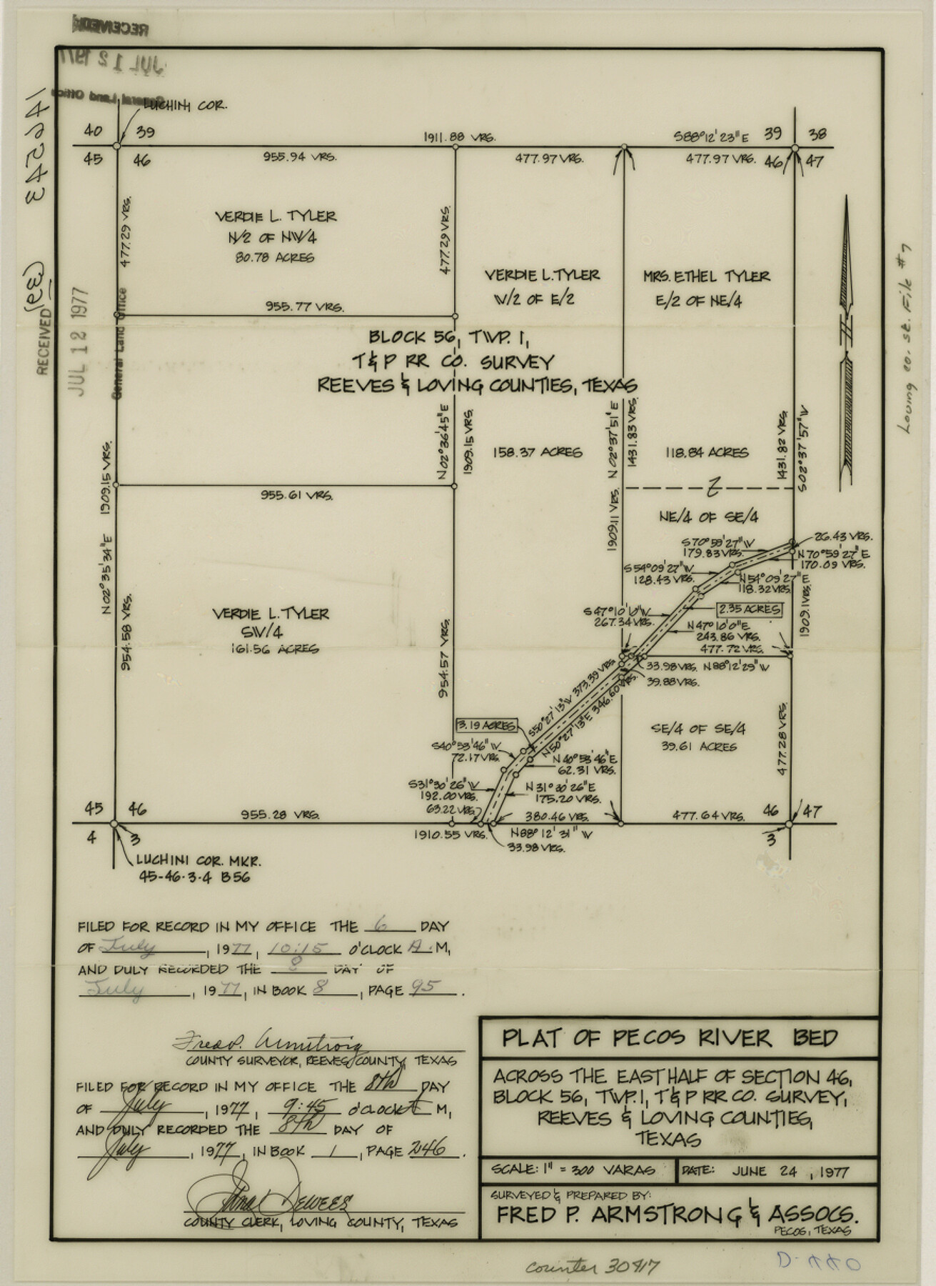 30417, Loving County Sketch File 7, General Map Collection