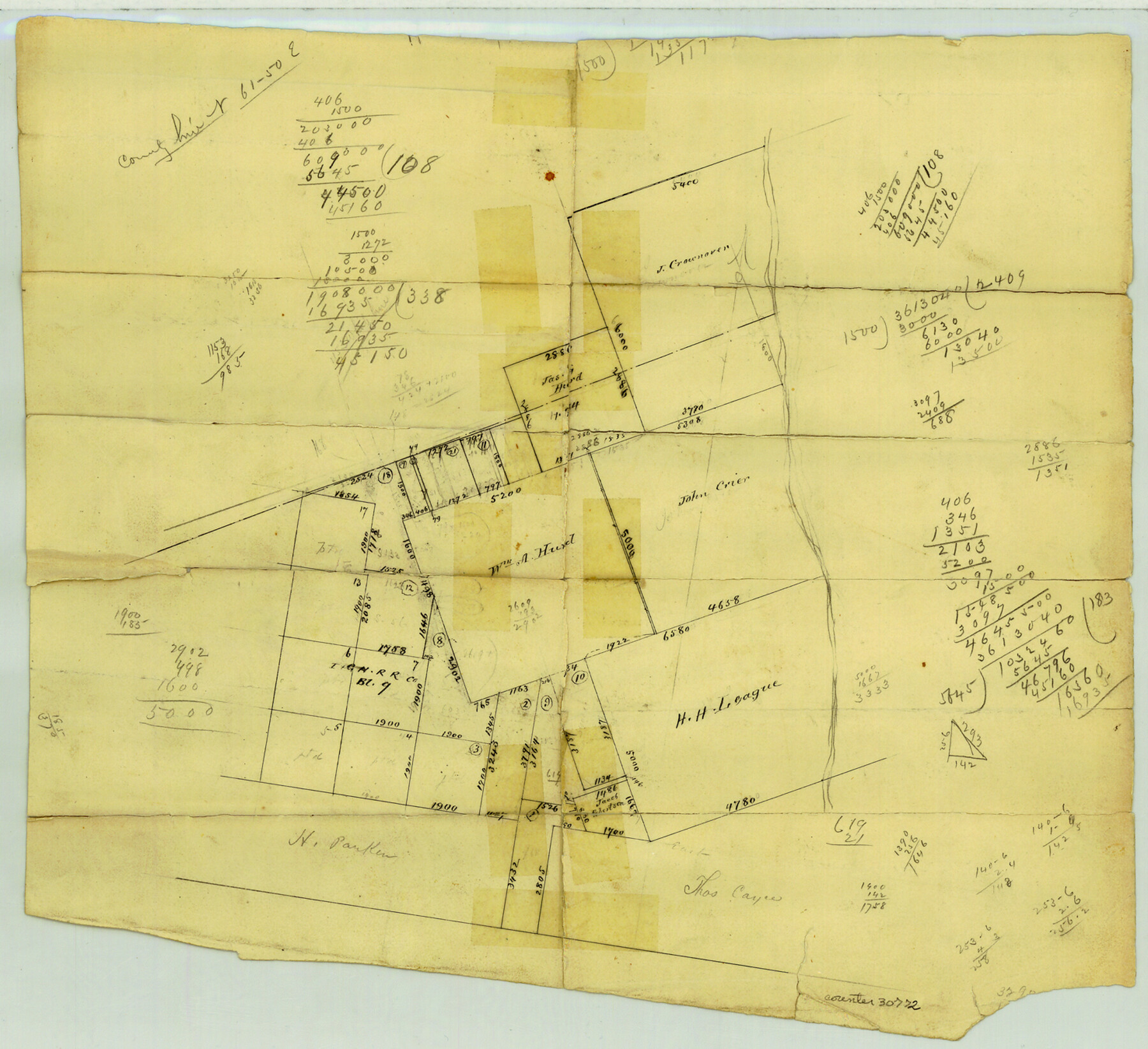 30772, Matagorda County Sketch File 14, General Map Collection