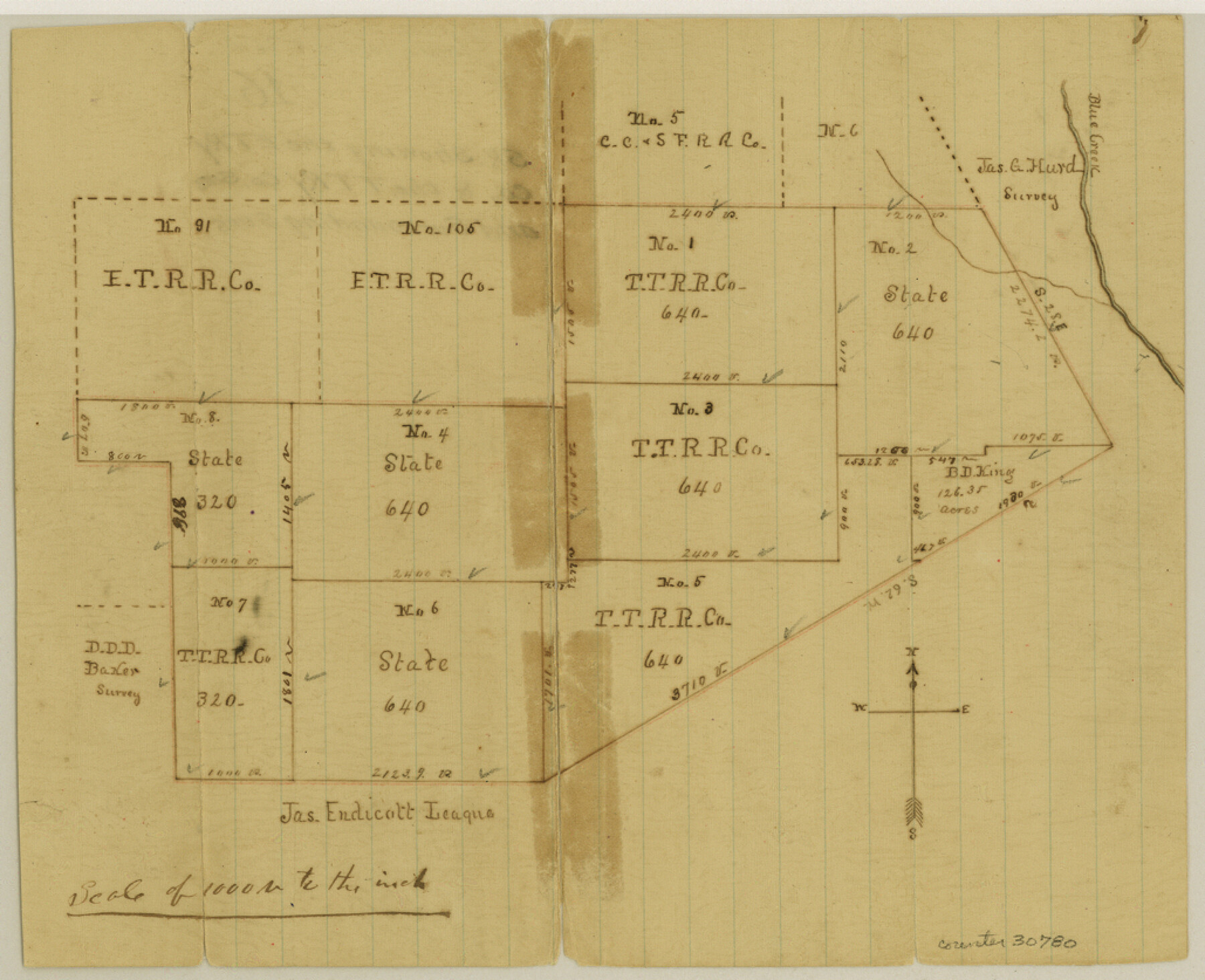30780, Matagorda County Sketch File 16, General Map Collection