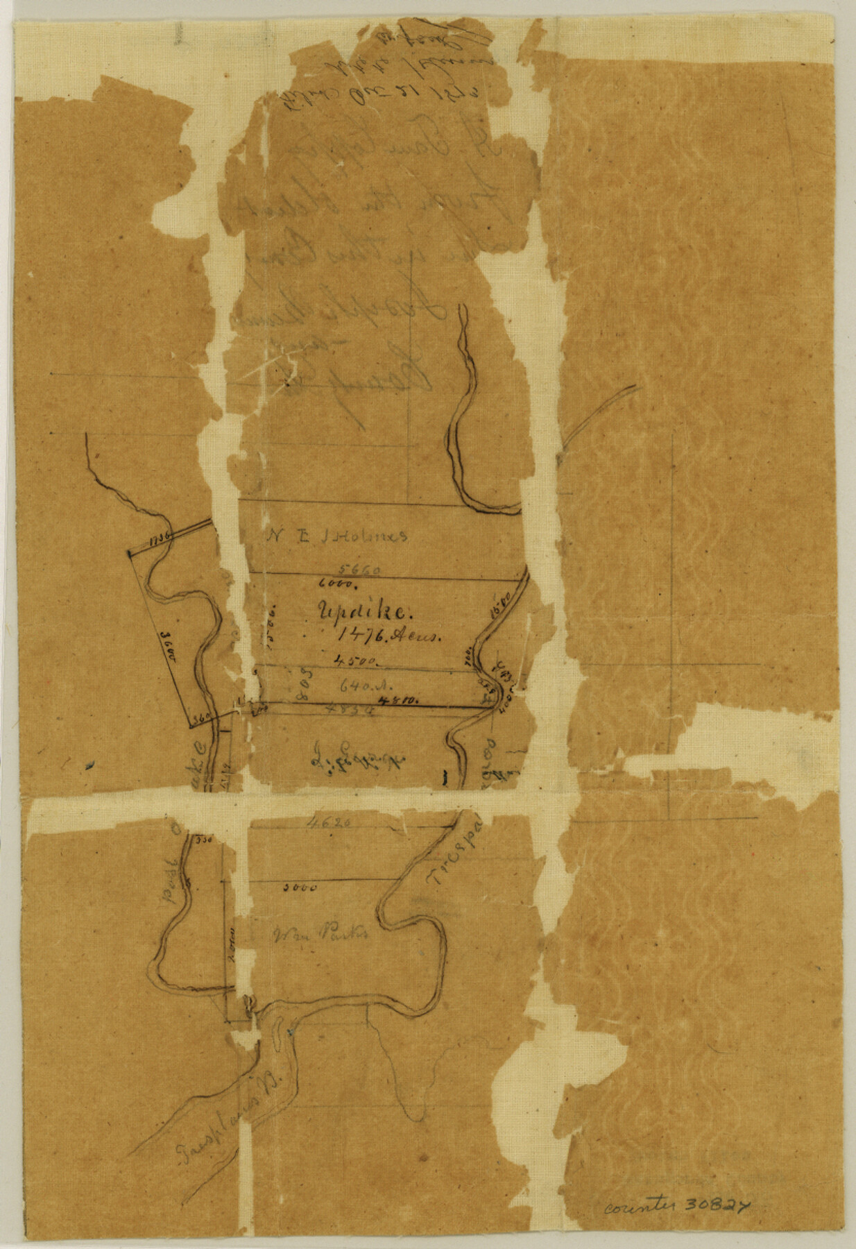 30827, Matagorda County Sketch File 36, General Map Collection