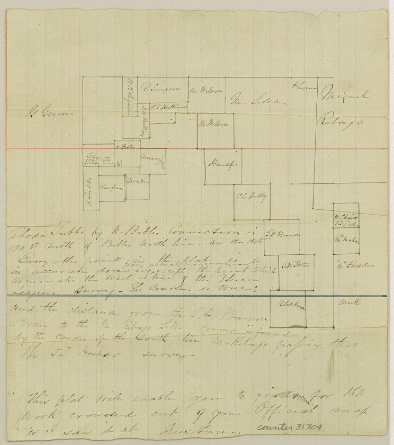 31304, McLennan County Sketch File 30, General Map Collection