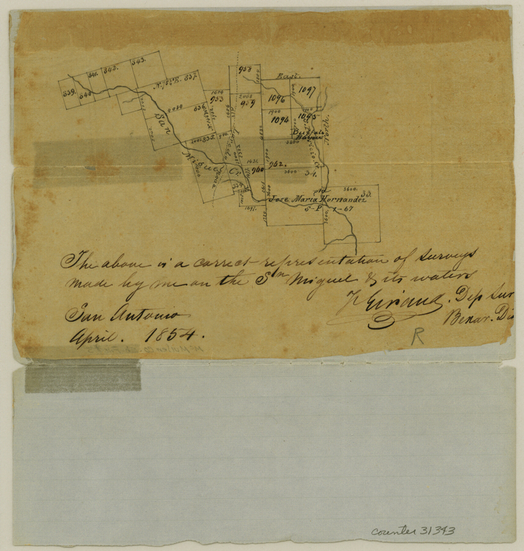 31343, McMullen County Sketch File 5, General Map Collection