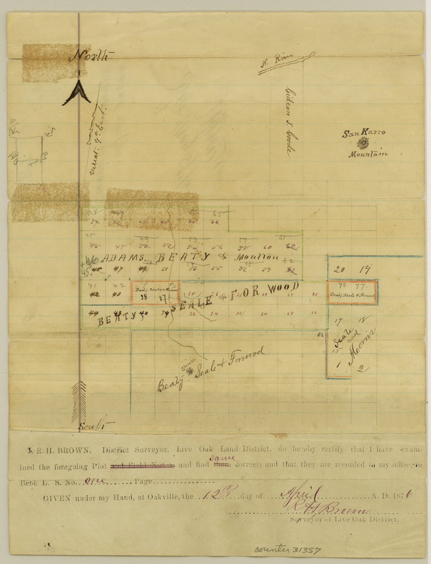 31357, McMullen County Sketch File 12, General Map Collection