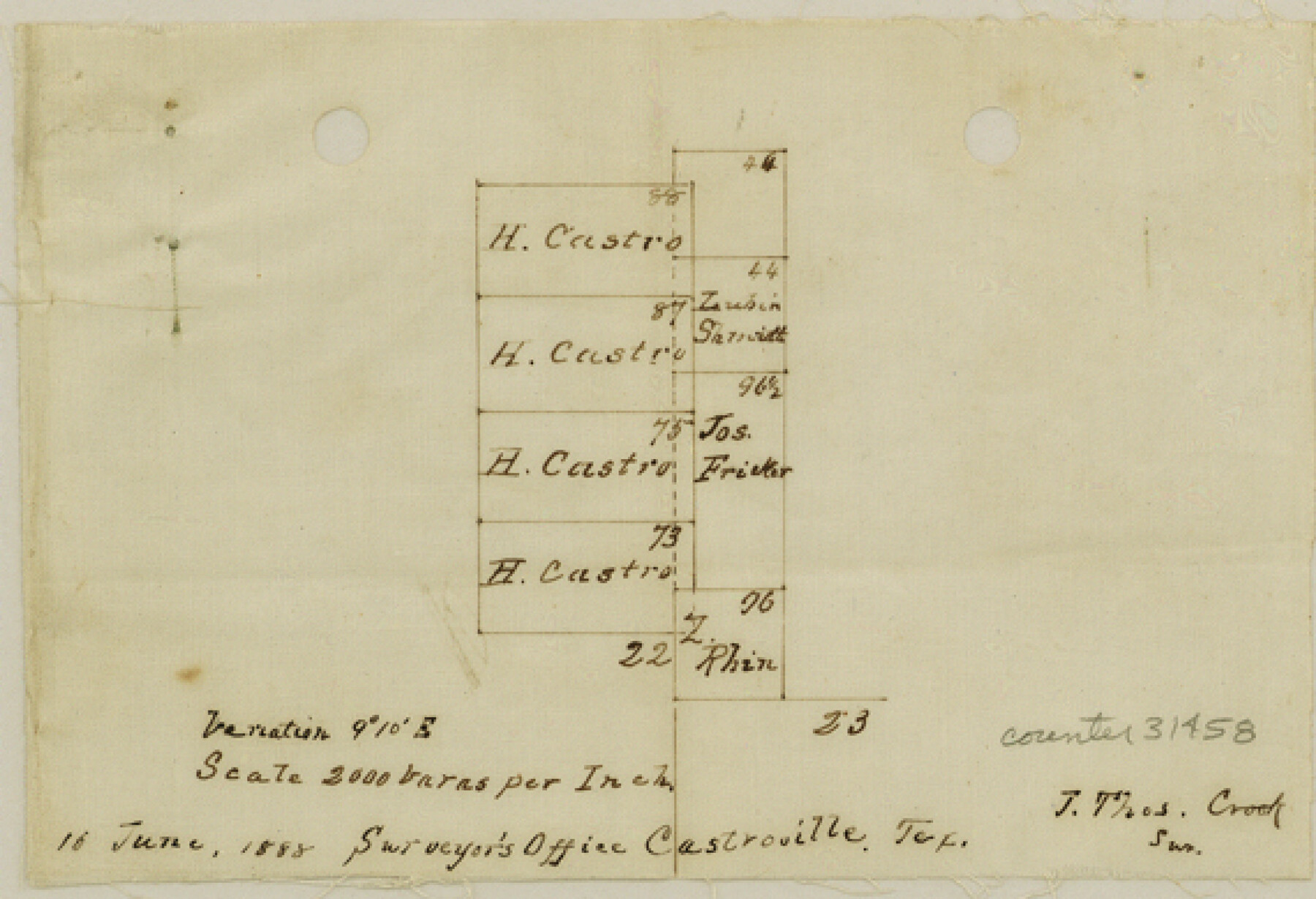 31458, Medina County Sketch File 9, General Map Collection