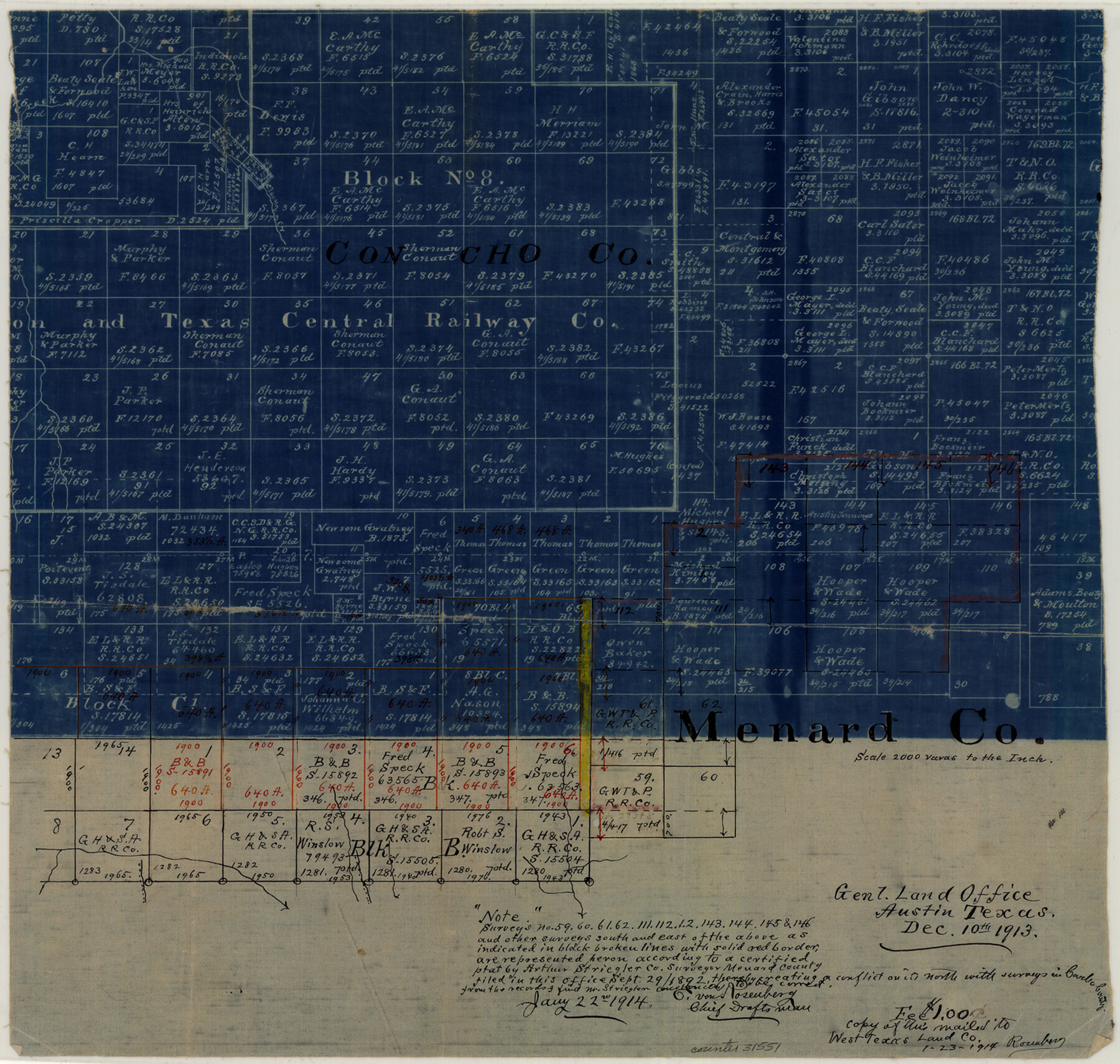 31551, Menard County Sketch File 21, General Map Collection