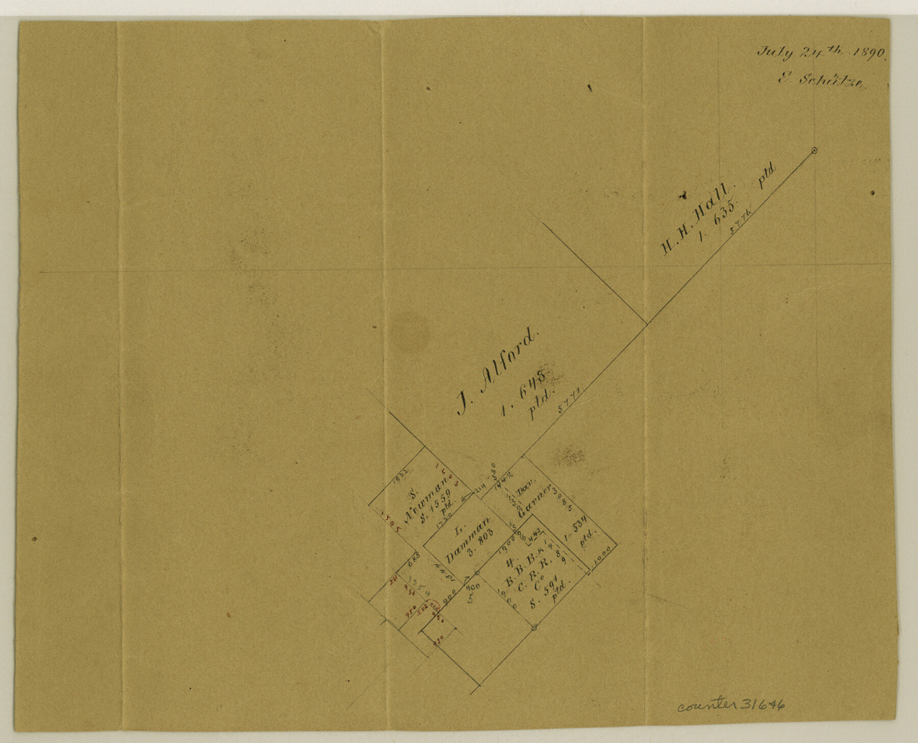 31646, Mills County Sketch File A, General Map Collection