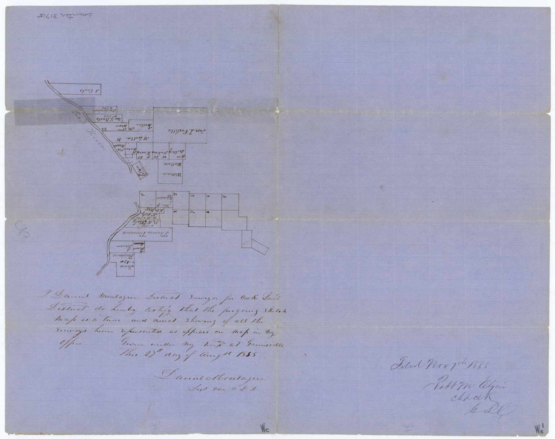 31715, Montague County Sketch File 4, General Map Collection