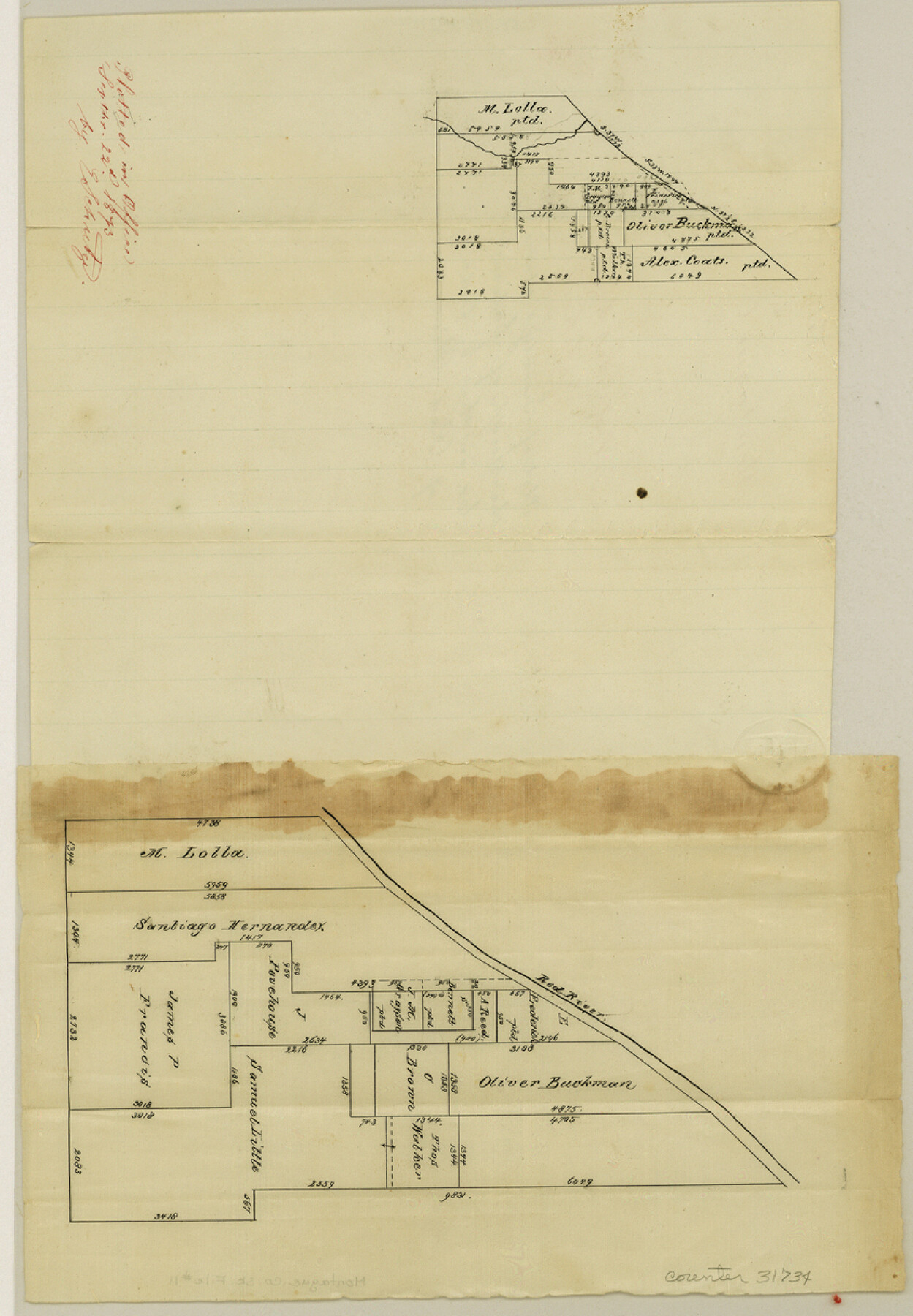31734, Montague County Sketch File 11, General Map Collection