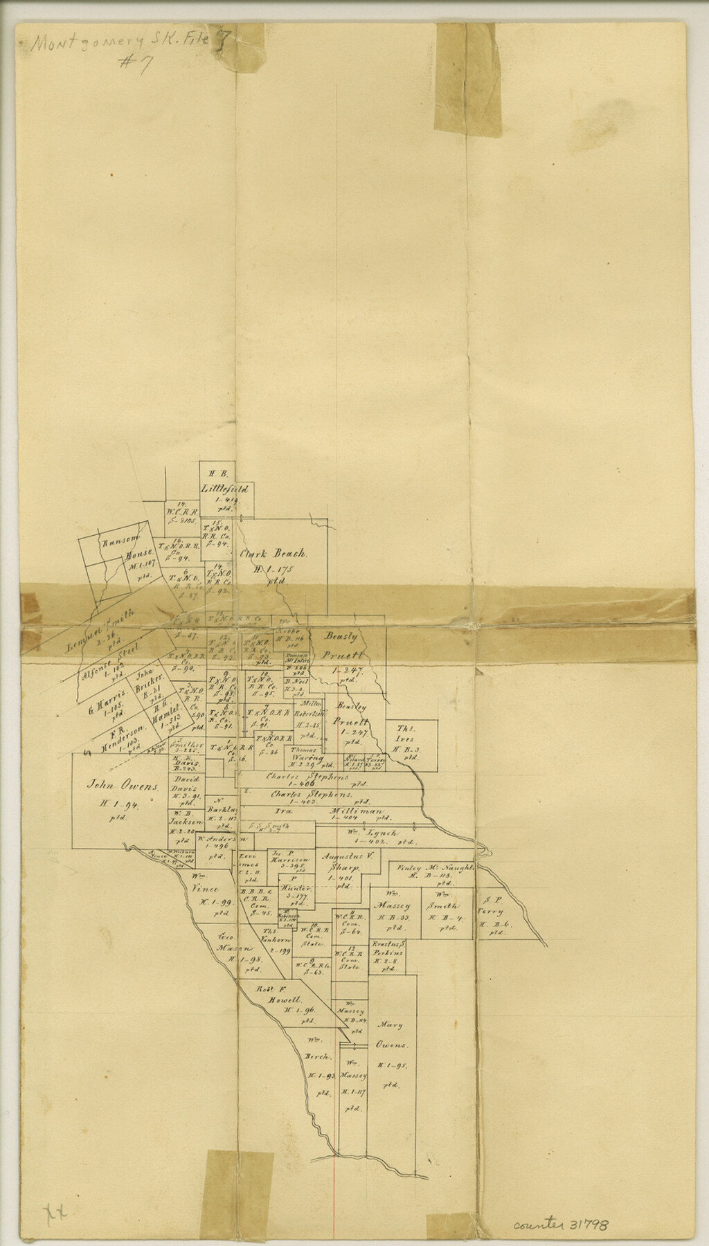 31798, Montgomery County Sketch File 10, General Map Collection