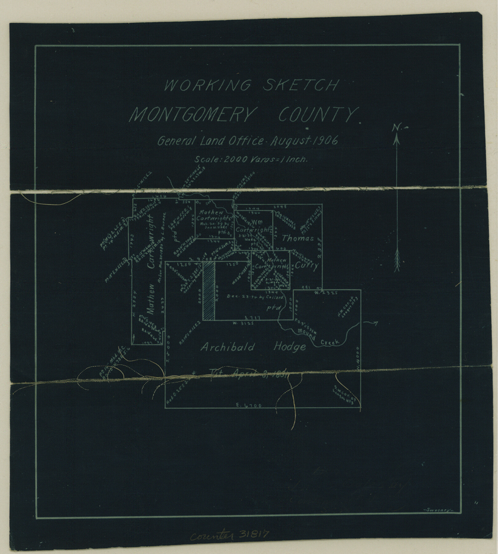 31817, Montgomery County Sketch File 15, General Map Collection