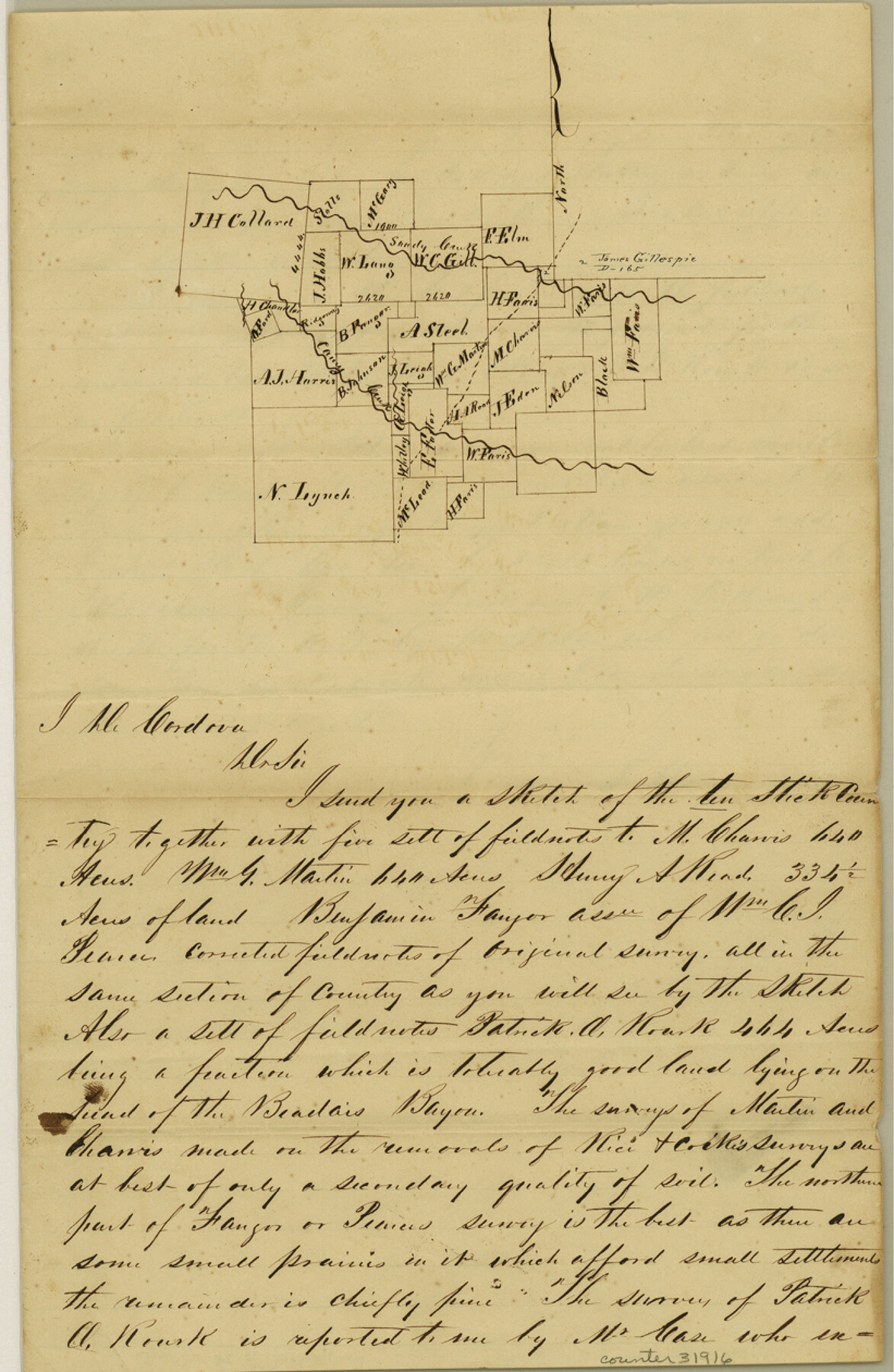 31916, Montgomery County Sketch File 37, General Map Collection